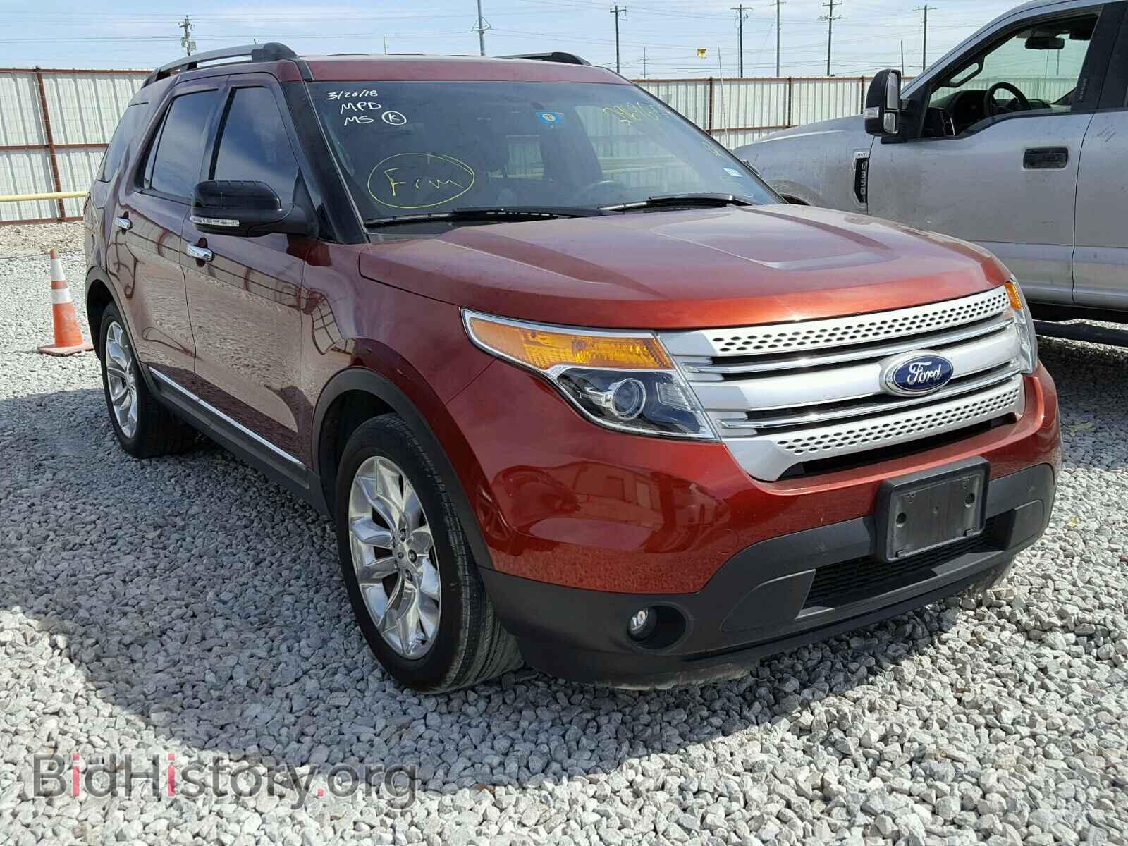 Photo 1FM5K7D81EGB35457 - FORD EXPLORER 2014