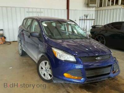 2014 Ford ESCAPE Escape S, синий — VIN 1FMCU0F70EUC11166, Copart
