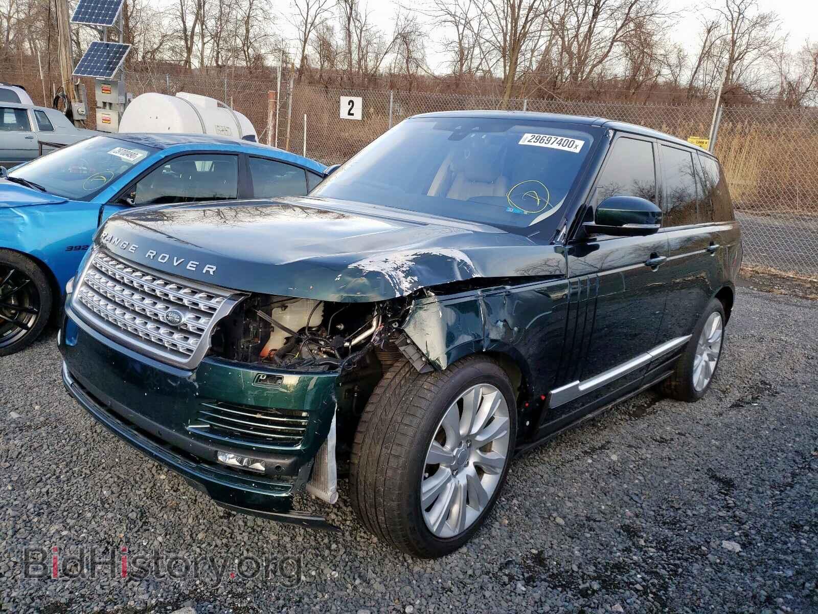2017 LAND ROVER RANGE ROVE - VIN: SALGS2FE5HA362976 - Фото 2