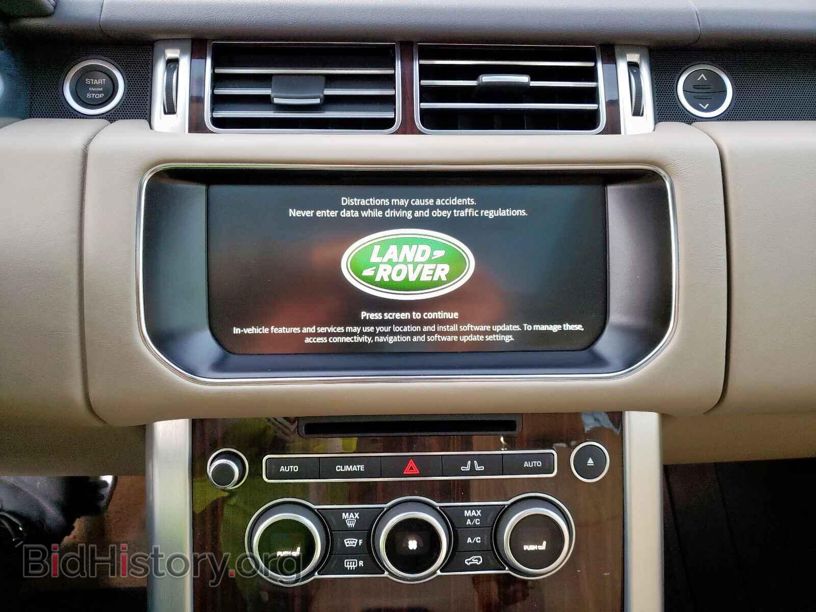 2017 LAND ROVER RANGE ROVE - VIN: SALGS2FE5HA362976 - Фото 9