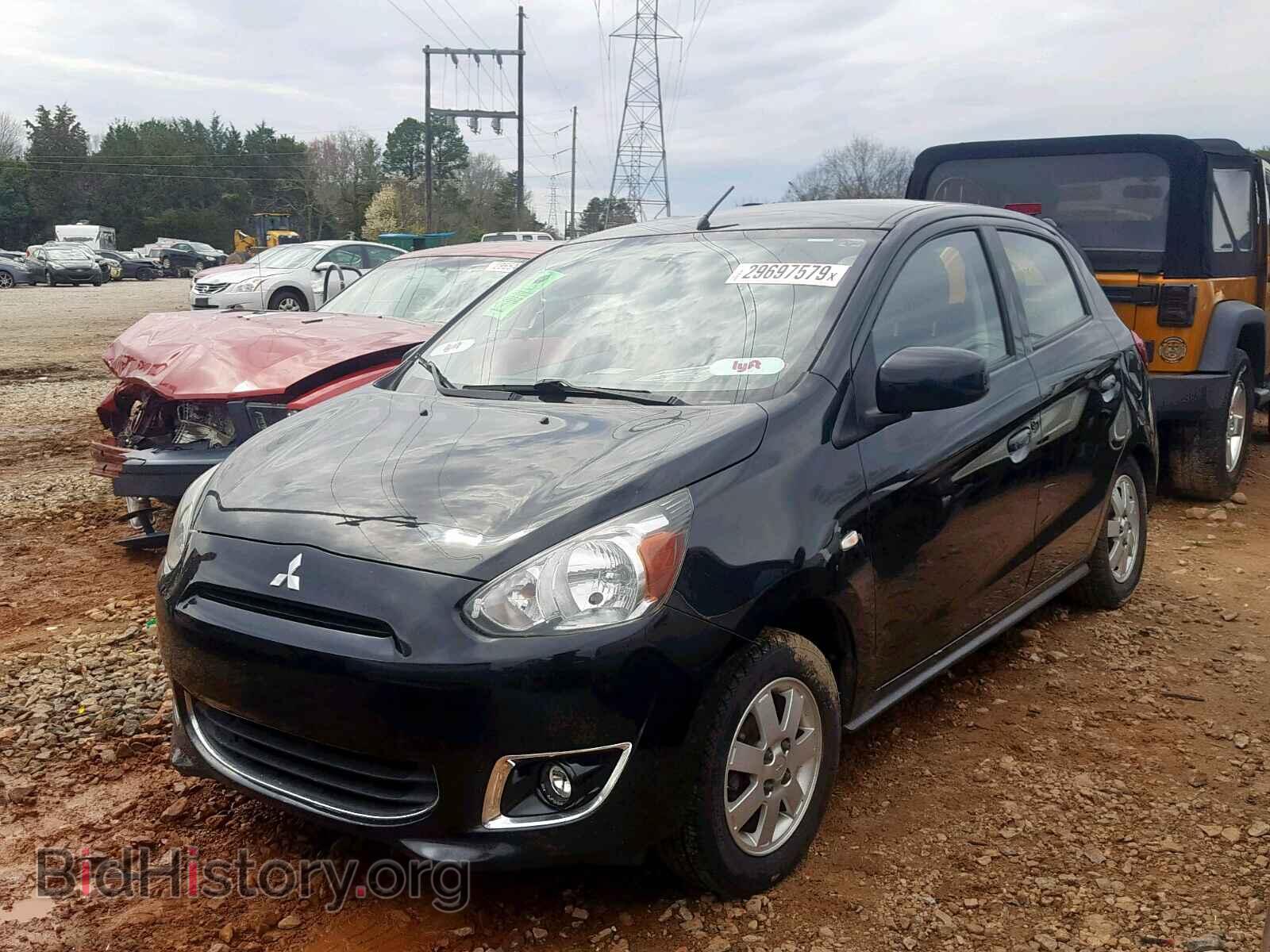 2014 MITSUBISHI MIRAGE - VIN: ML32A4HJ0EH025311 - Фото 2