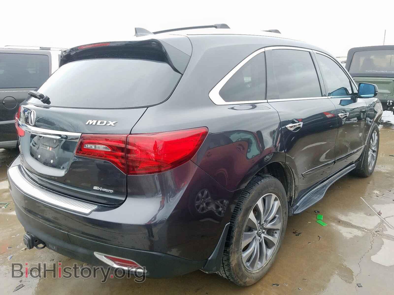 2014 ACURA MDX - VIN: 5FRYD4H46EB049037 - Фото 4