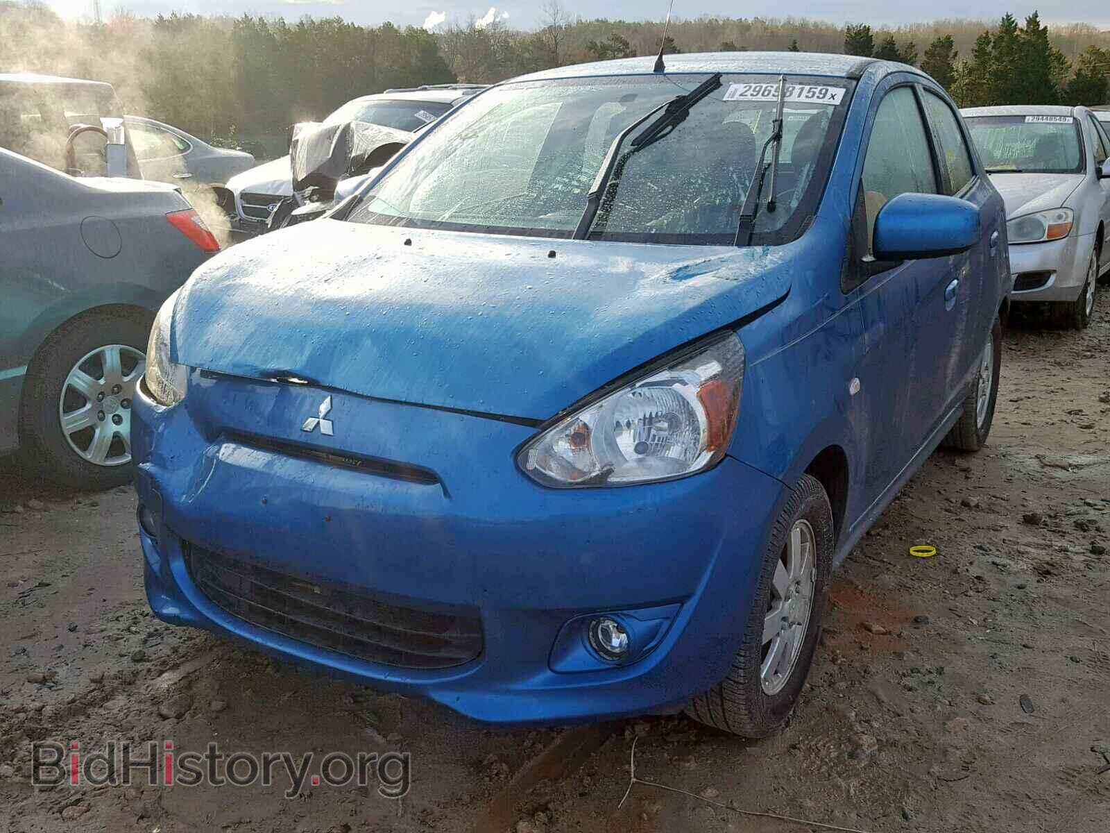 2014 MITSUBISHI MIRAGE - VIN: ML32A4HJ7EH015584 - Фото 2