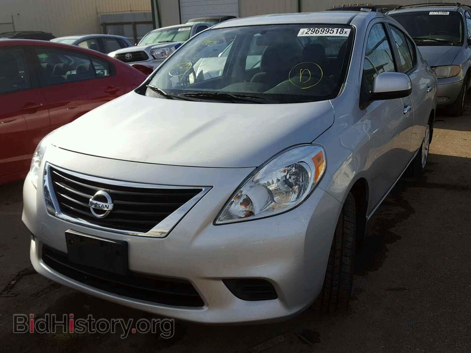 2012 NISSAN VERSA - VIN: 3N1CN7AP0CL930753 - Фото 2