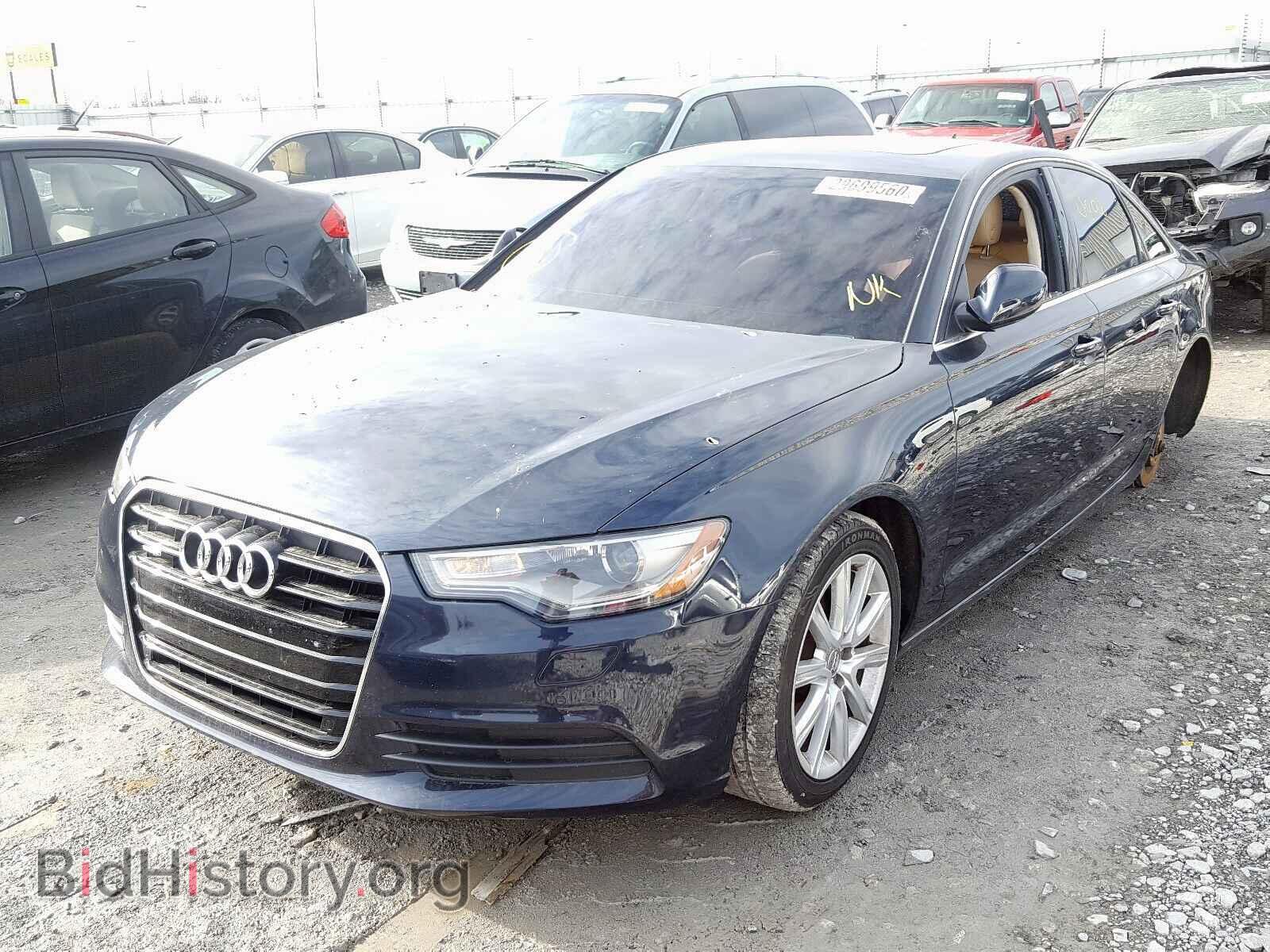 2014 AUDI A6 - VIN: WAUGFAFC3EN007844 - Photo 2