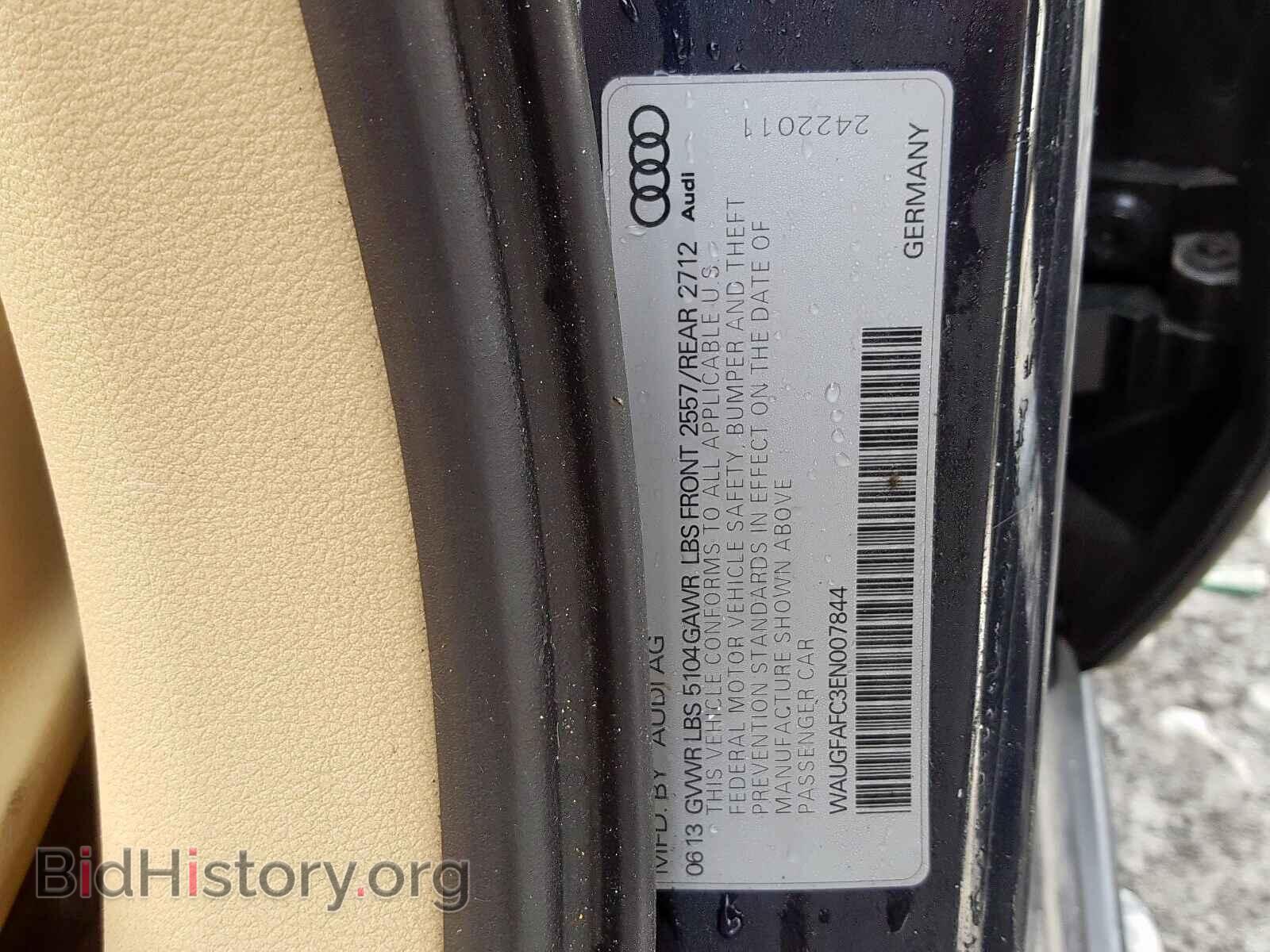 2014 AUDI A6 - VIN: WAUGFAFC3EN007844 - Photo 10