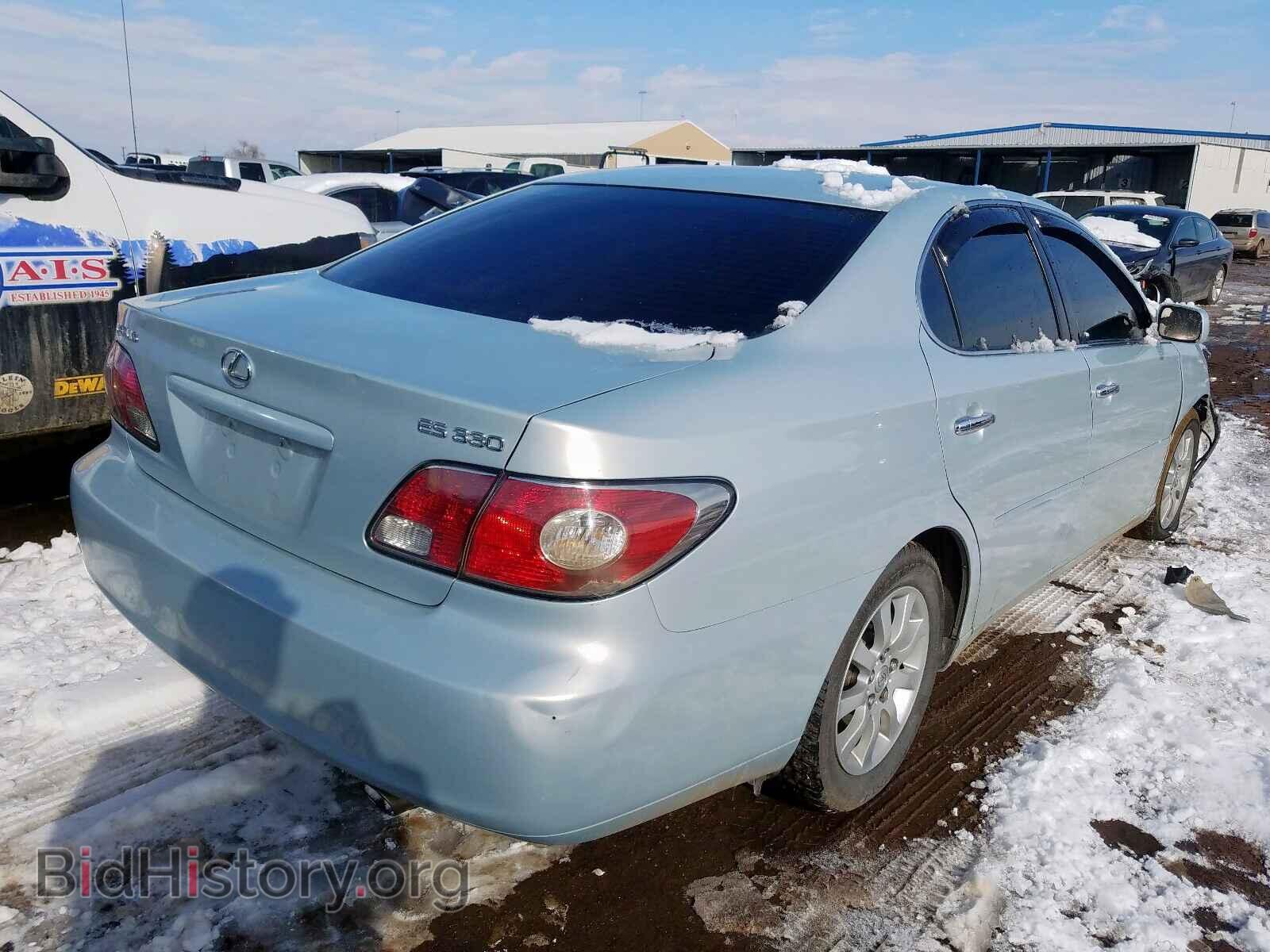 2004 LEXUS ES330 - VIN: JTHBA30G945006679 - Фото 4