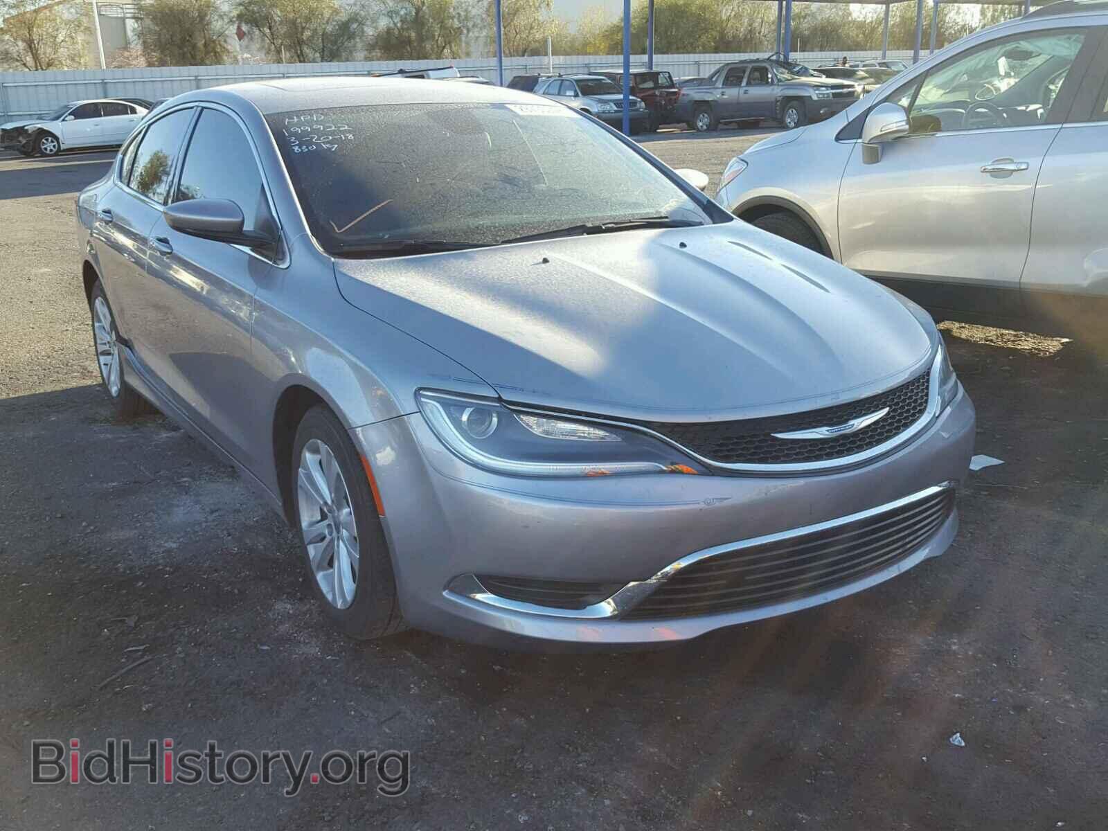 Фотография 1C3CCCAB0GN123577 - CHRYSLER 200 2016