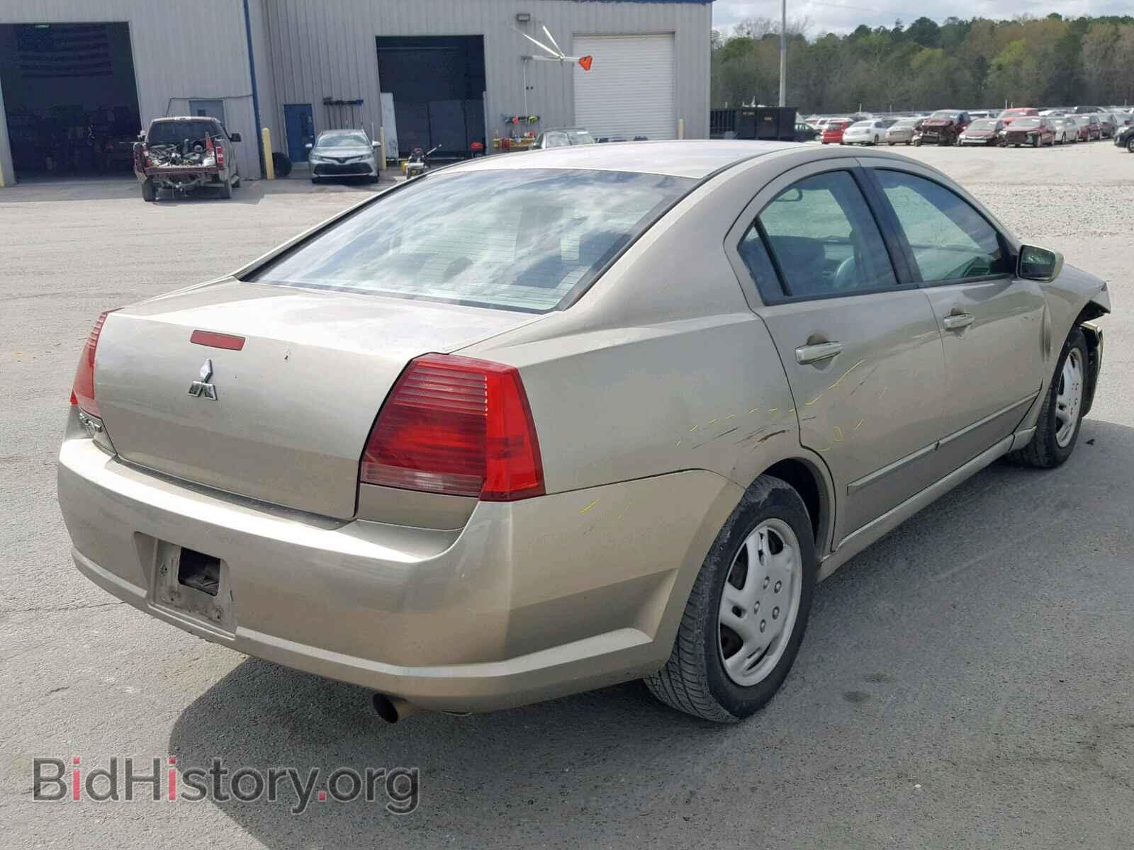 2006 MITSUBISHI GALANT - VIN: 4A3AB36F76E062175 - Фото 4