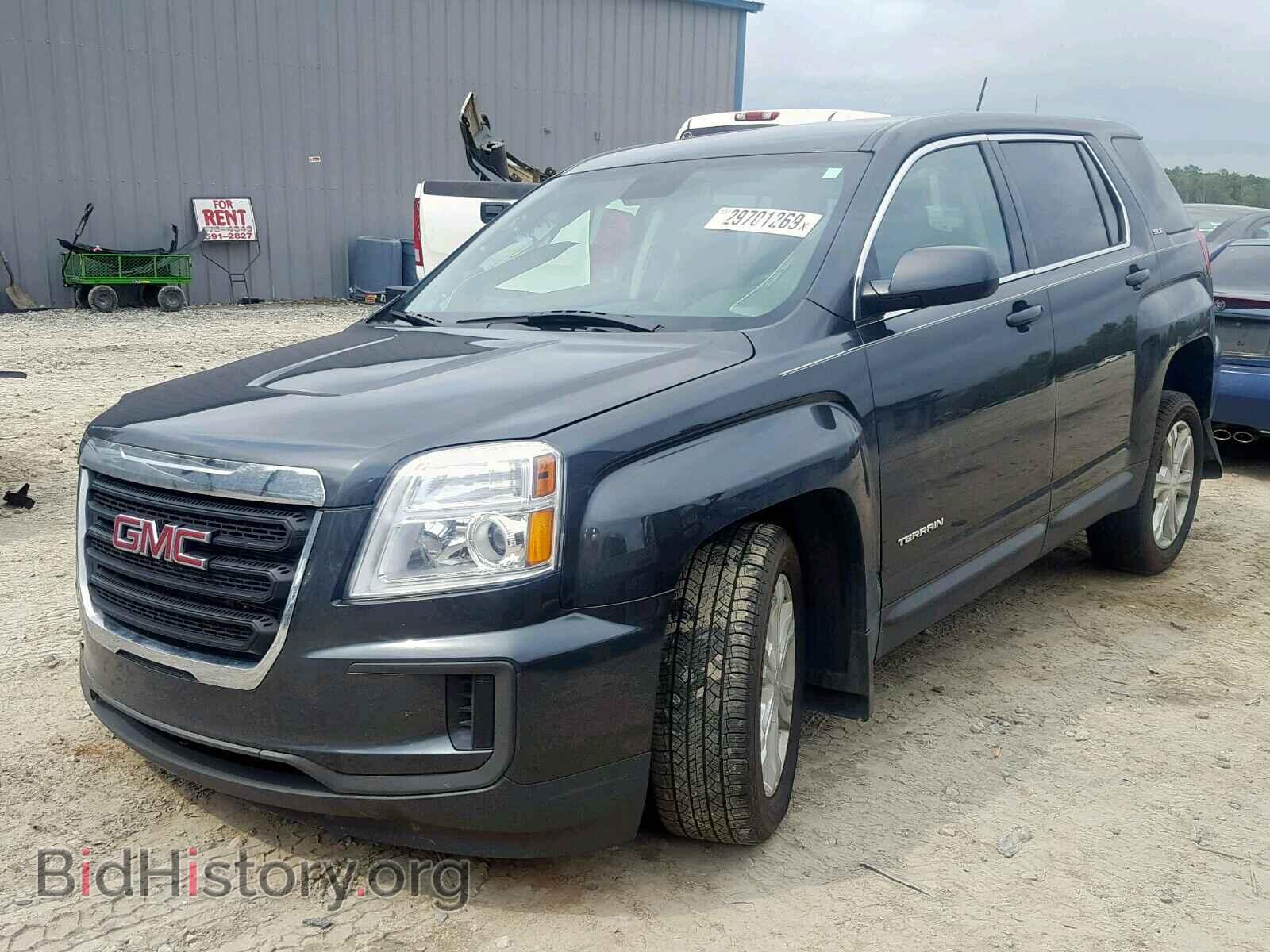 2017 GMC TERRAIN SL - VIN: 2GKALMEK2H6353599 - Фото 2