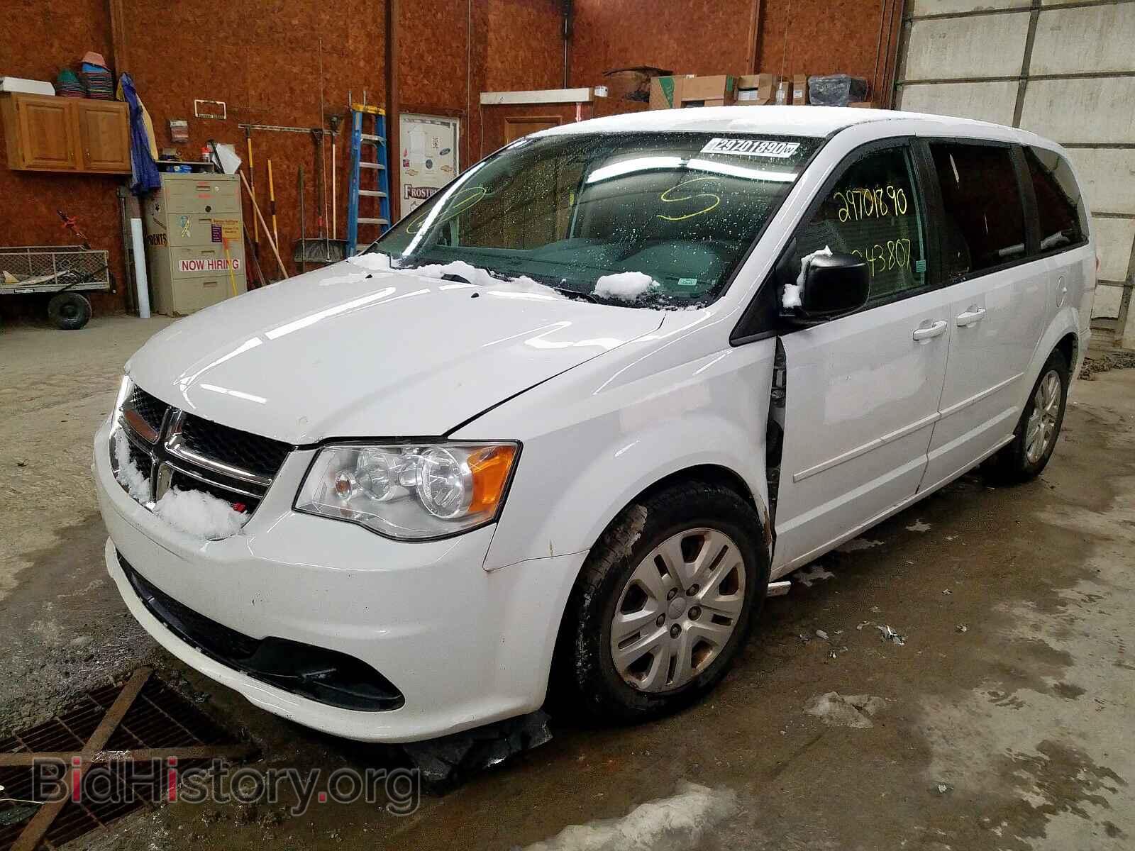 2016 DODGE CARAVAN - VIN: 2C4RDGBG7GR250320 - Фото 2