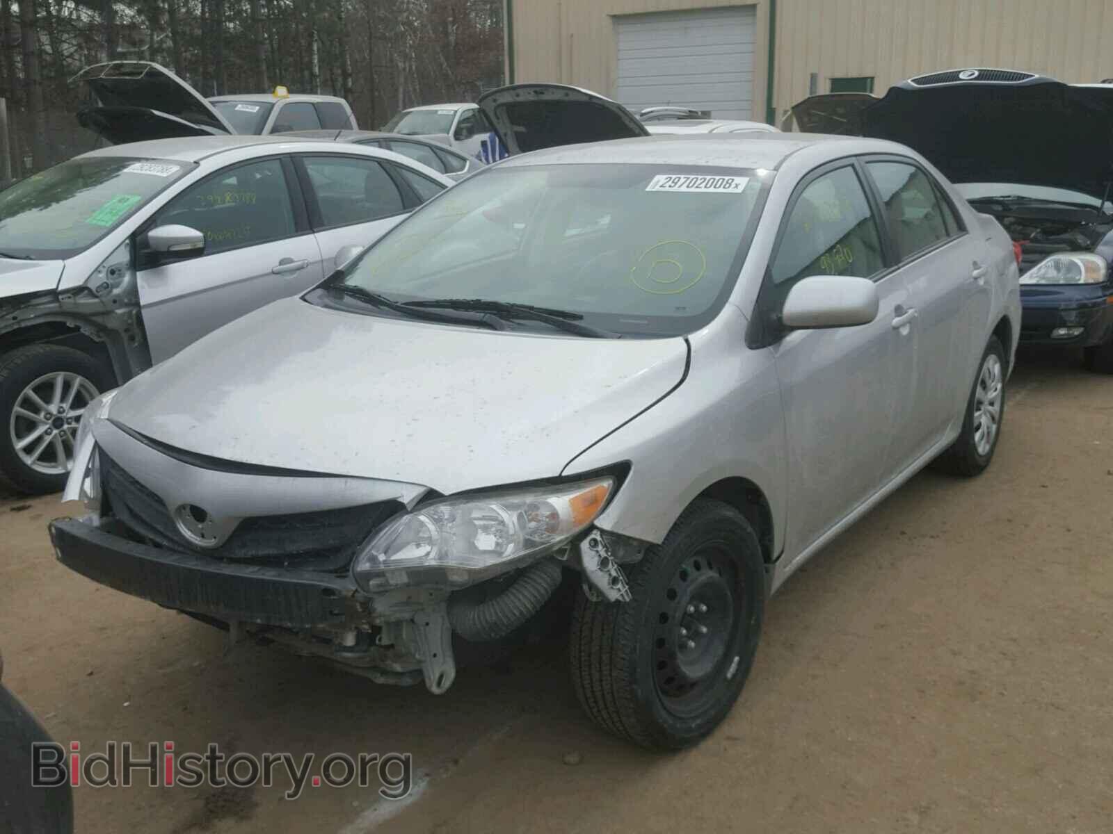 2012 TOYOTA COROLLA BA - VIN: 2T1BU4EE2CC795572 - Фото 2