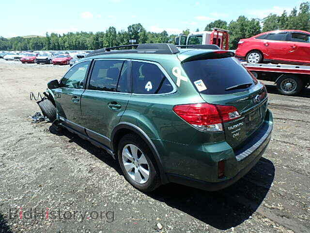 2010 SUBARU OUTBACK - VIN: 4S4BRBKC7A3375865 - Фото 3