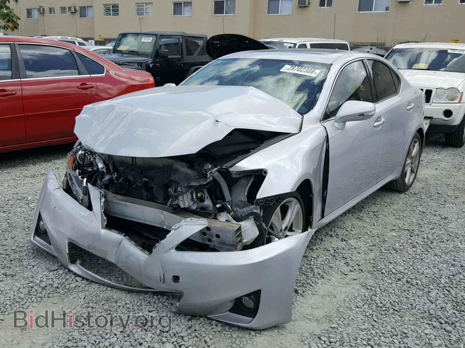2012 LEXUS IS250 - VIN: JTHBF5C29C5177850 - Фото 2
