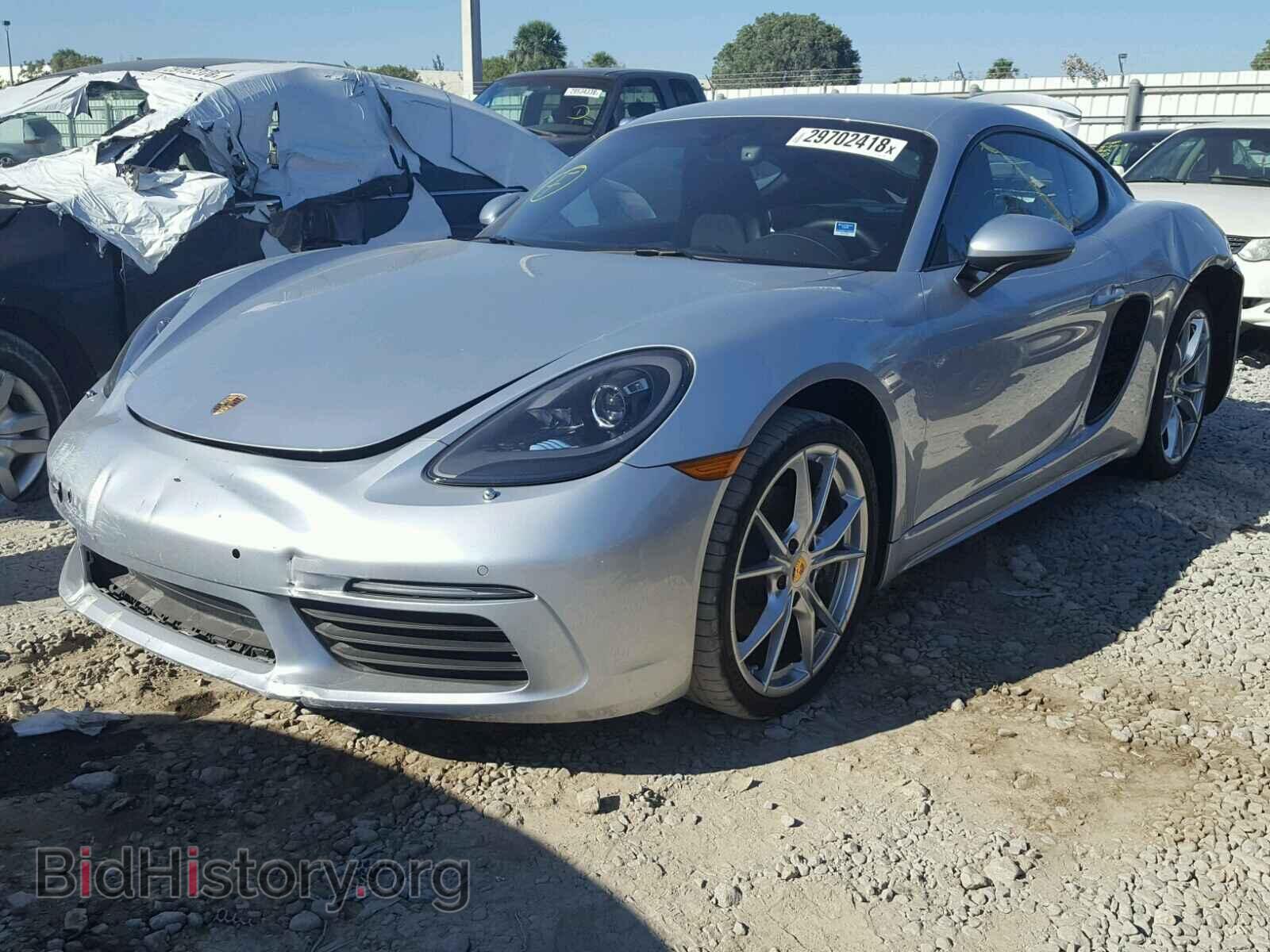 2017 PORSCHE CAYMAN - VIN: WP0AA2A87HS270117 - Фото 2