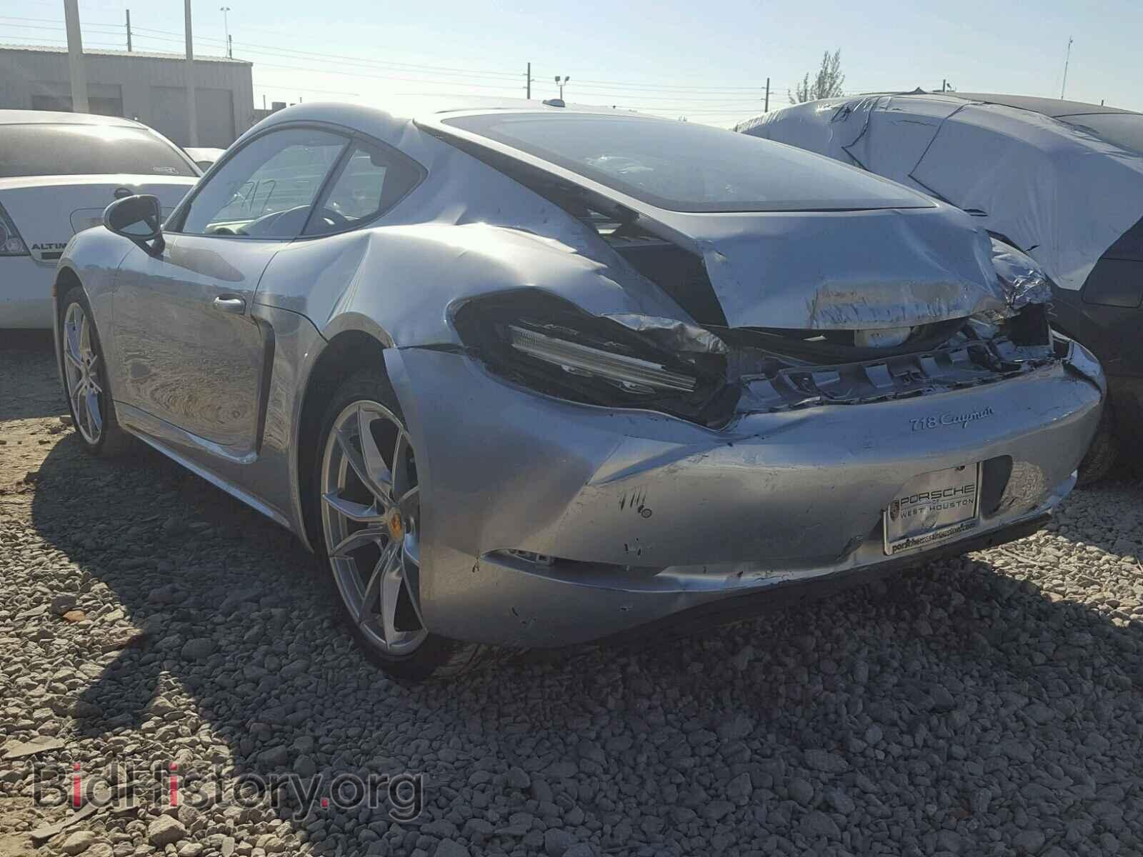 2017 PORSCHE CAYMAN - VIN: WP0AA2A87HS270117 - Фото 3
