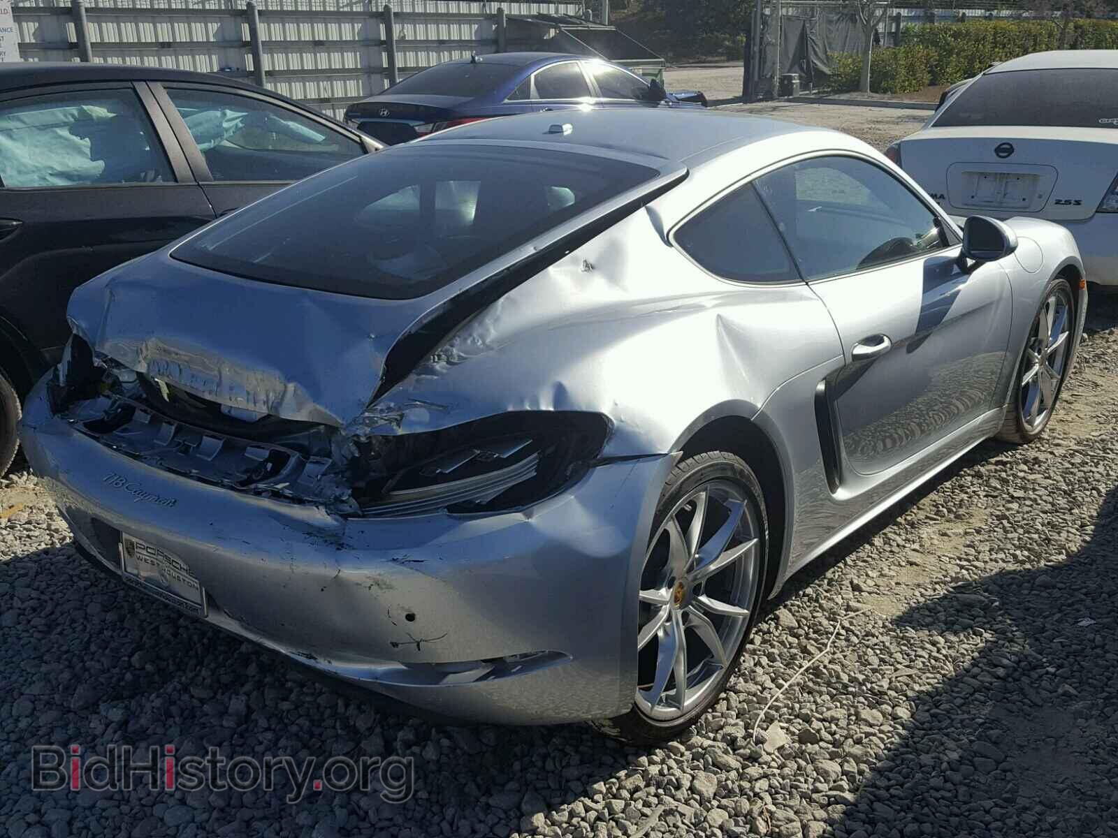 2017 PORSCHE CAYMAN - VIN: WP0AA2A87HS270117 - Фото 4