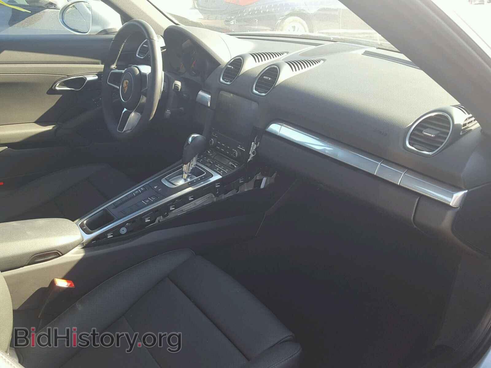 2017 PORSCHE CAYMAN - VIN: WP0AA2A87HS270117 - Фото 5