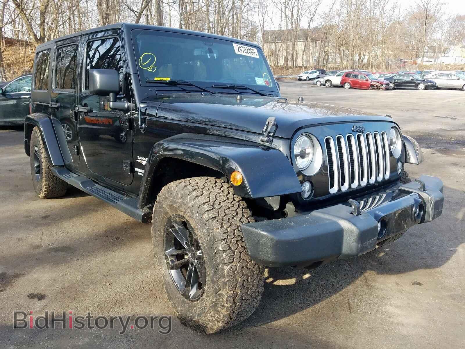 Photo 1C4BJWEG8GL128039 - JEEP WRANGLER 2016