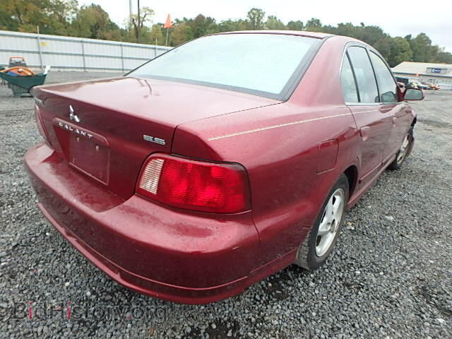 2002 MITSUBISHI GALANT - VIN: 4A3AA46G42E137734 - Фото 4