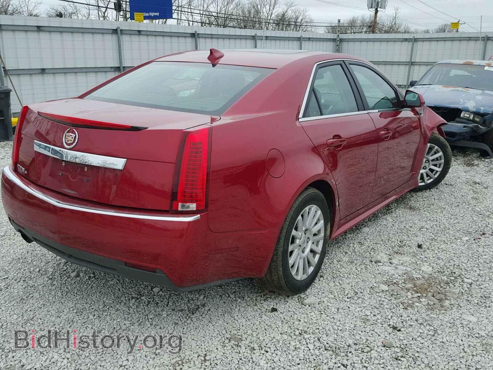 2012 CADILLAC CTS - VIN: 1G6DG5E56C0119399 - Фото 4