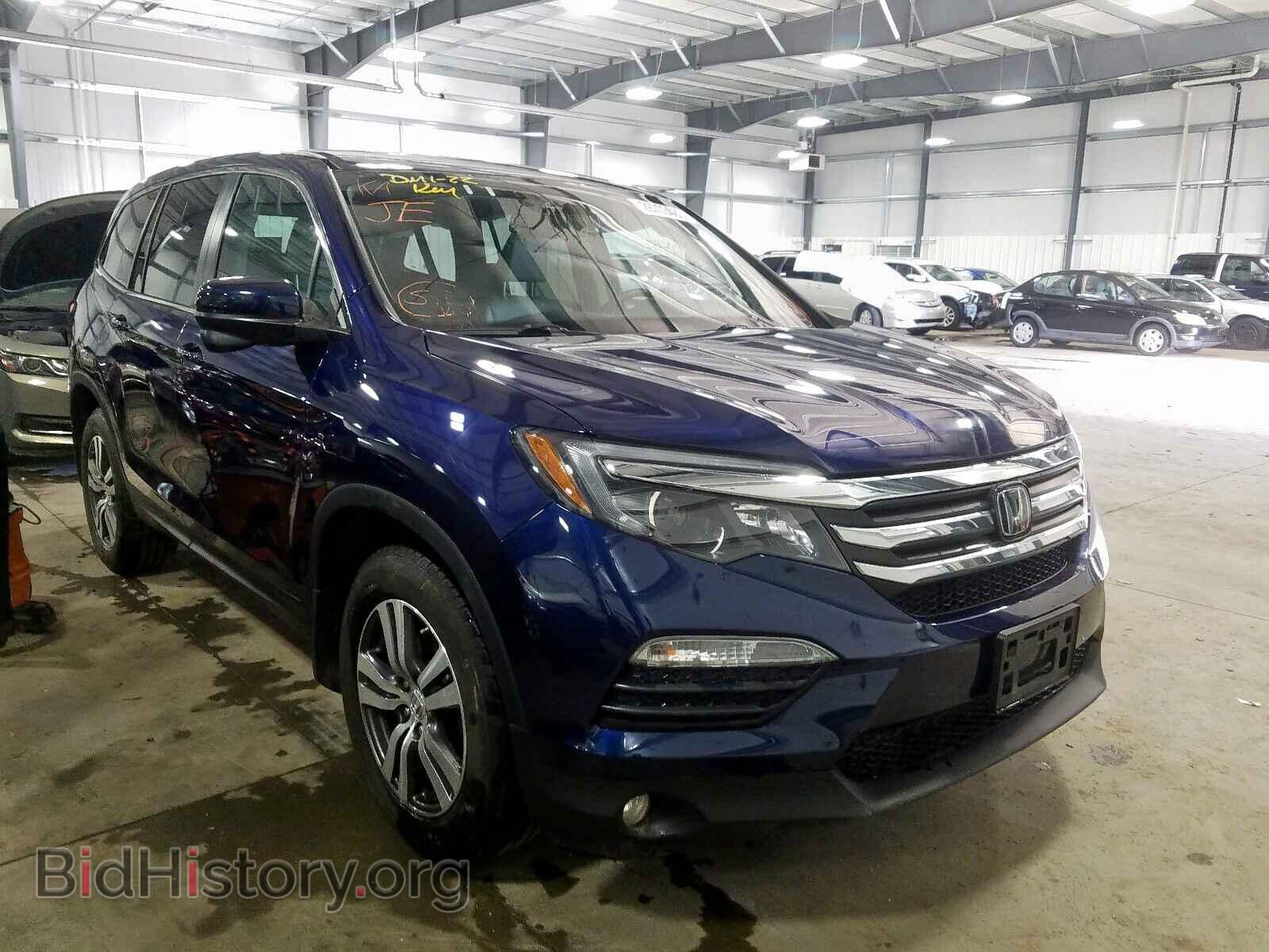 Фотография 5FNYF6H61GB089621 - HONDA PILOT 2016
