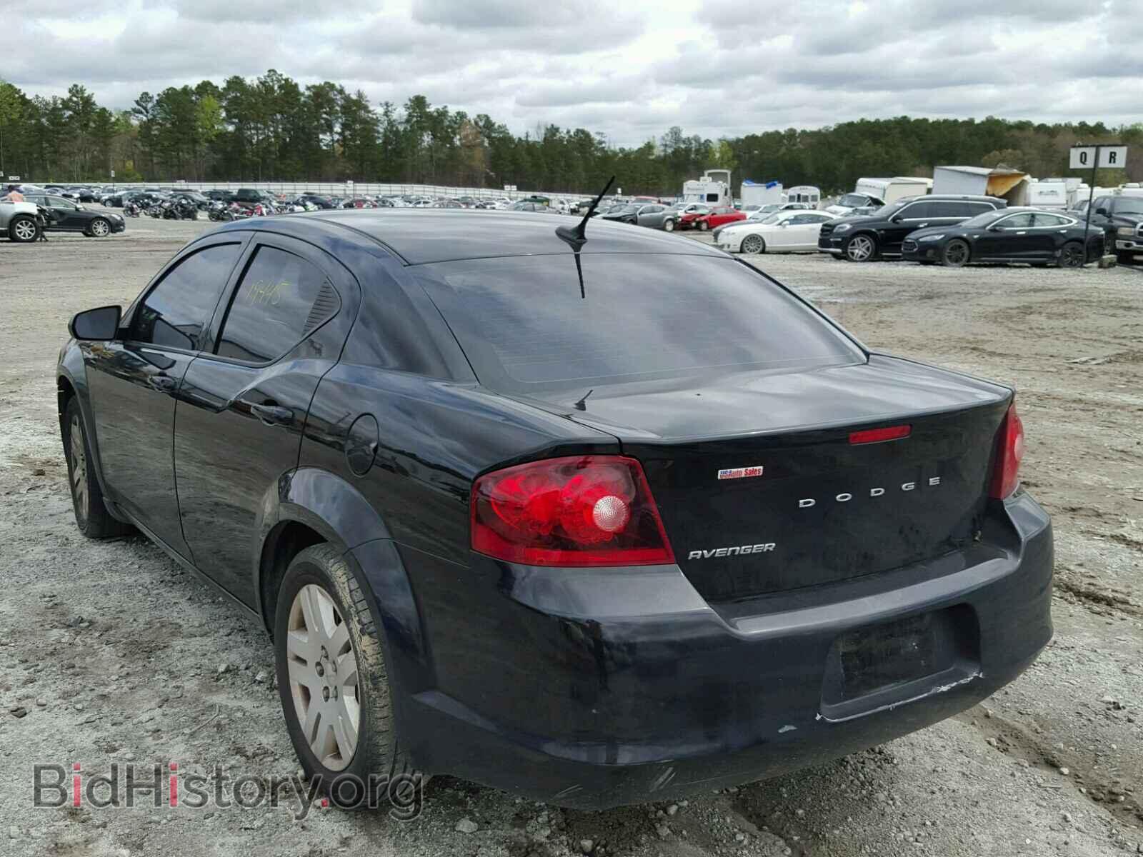 2014 DODGE AVENGER - VIN: 1C3CDZAB3EN203565 - Фото 3