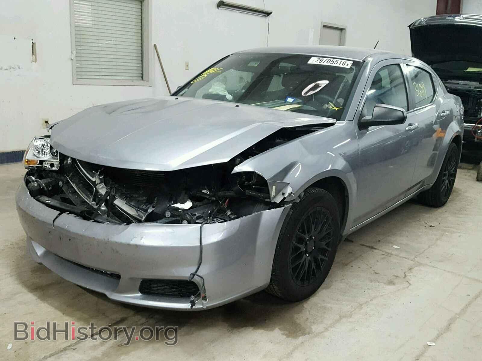 2014 DODGE AVENGER - VIN: 1C3CDZAB6EN200790 - Фото 2