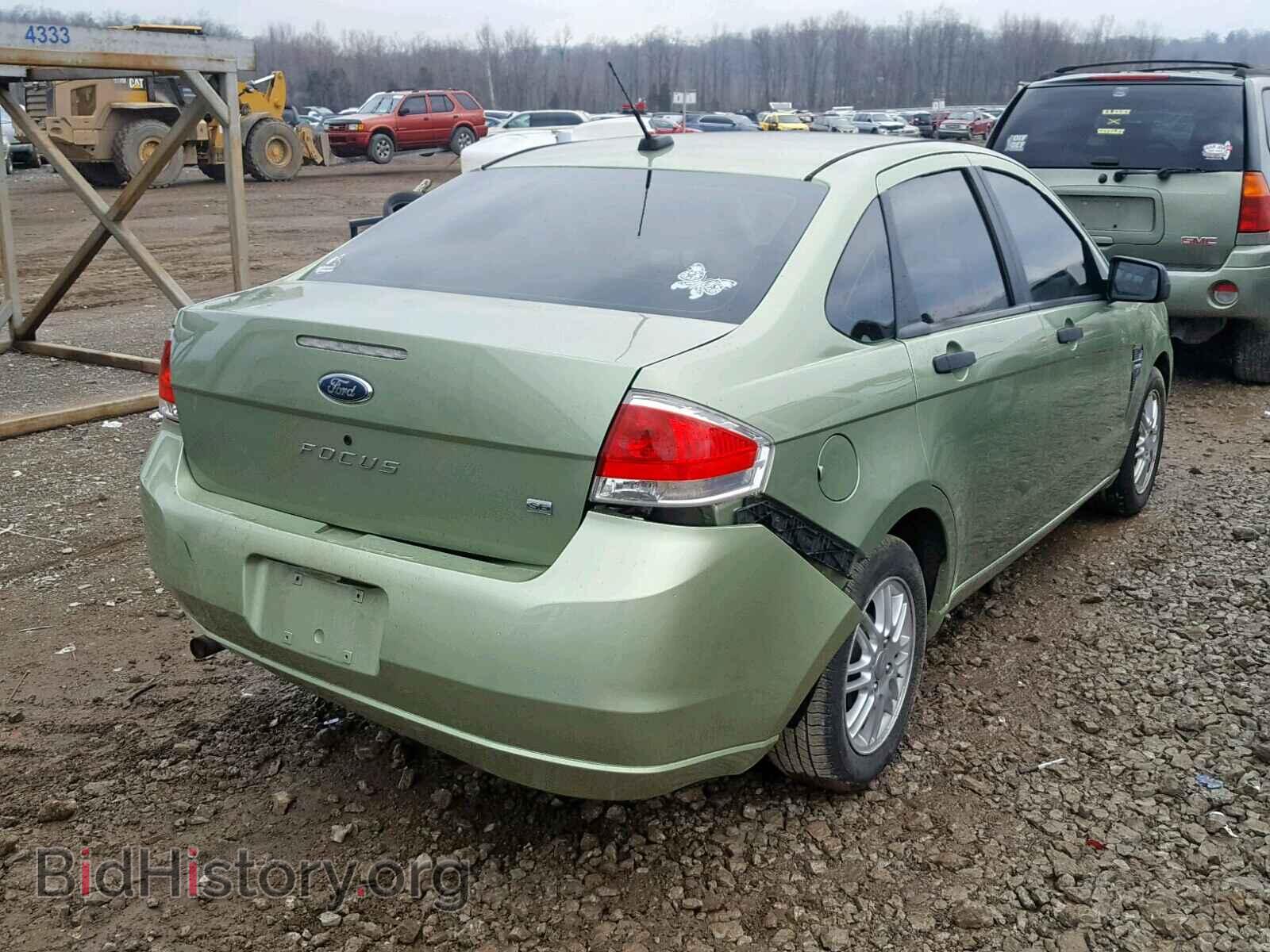 2008 FORD FOCUS SE - VIN: 1FAHP35N98W243177 - Фото 4