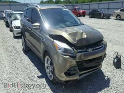 2014 Ford ESCAPE Escape TIT, зеленый — VIN 1FMCU0J95EUA35143, Copart