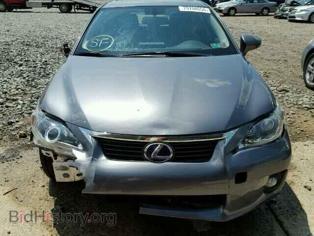 2012 LEXUS CT 200 - VIN: JTHKD5BH3C2103997 - Фото 9