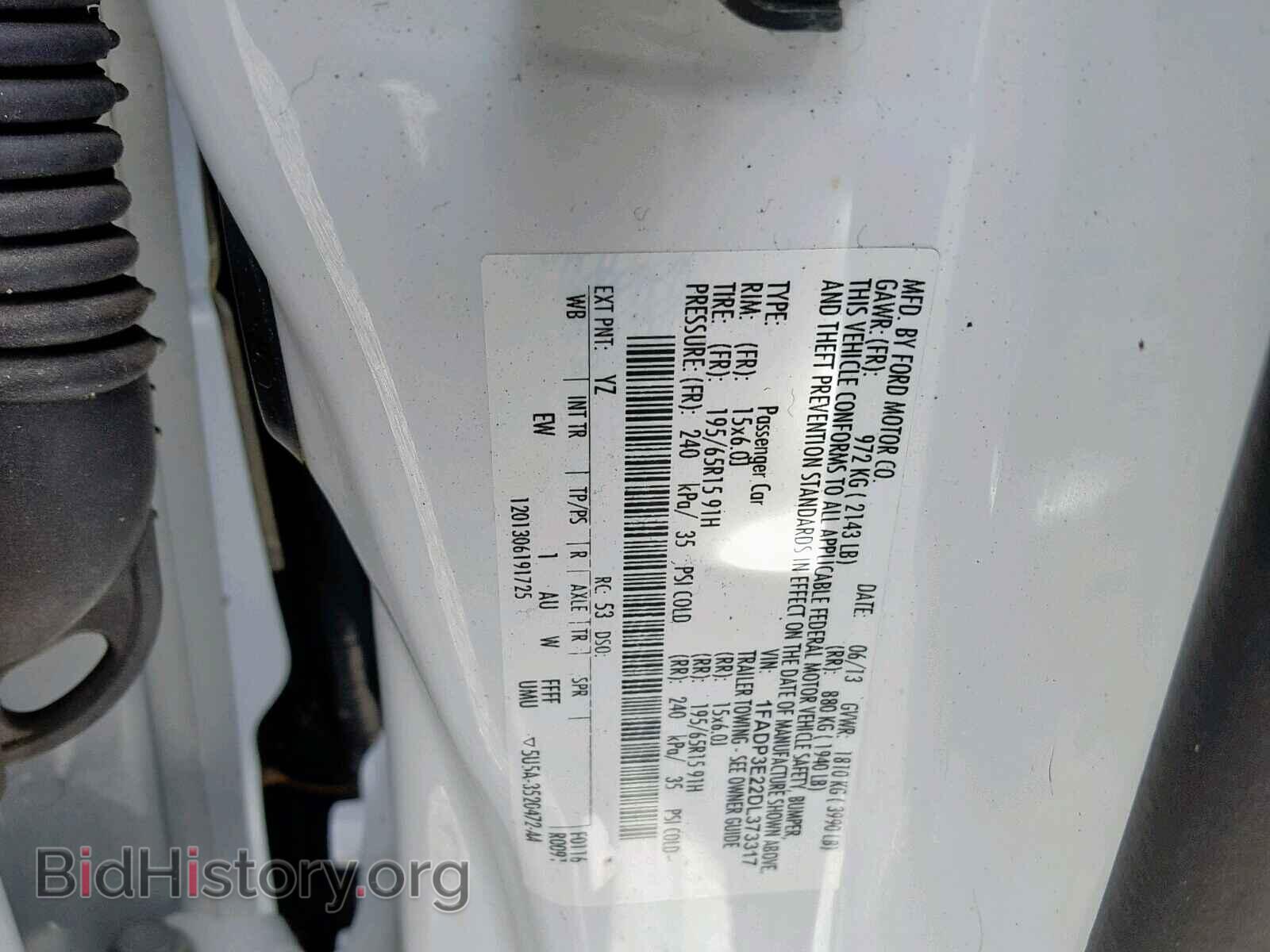 2013 FORD FOCUS - VIN: 1FADP3E22DL373317 - Photo 10