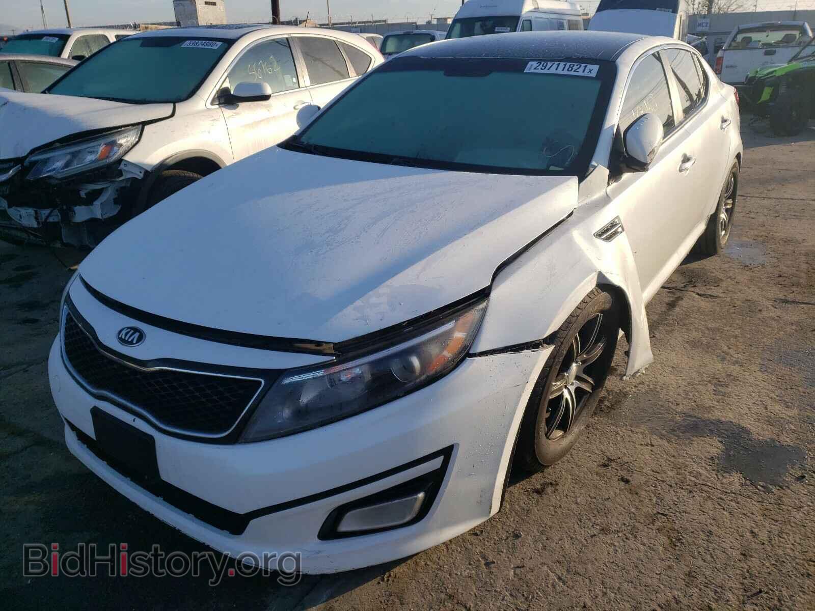 2014 KIA OPTIMA - VIN: KNAGM4A79E5476809 - Фото 2