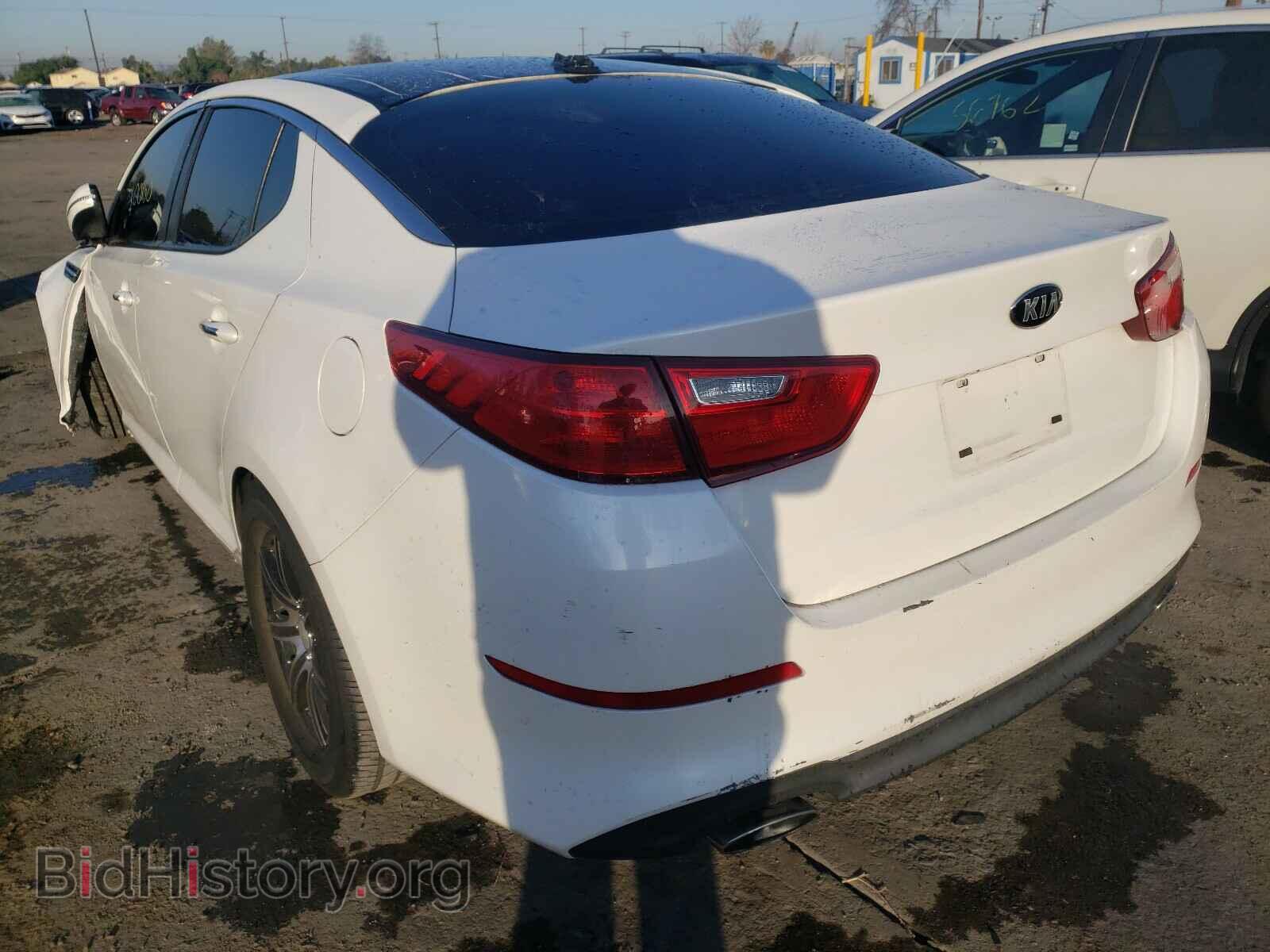 2014 KIA OPTIMA - VIN: KNAGM4A79E5476809 - Фото 3