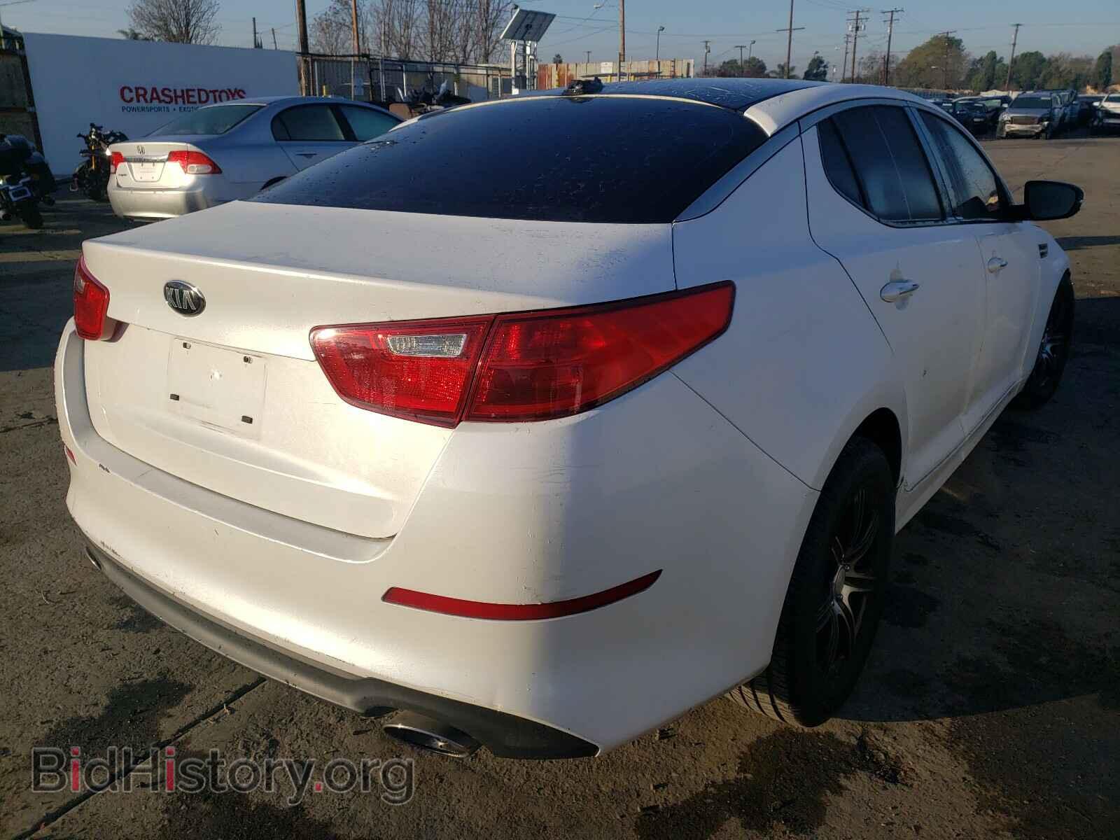 2014 KIA OPTIMA - VIN: KNAGM4A79E5476809 - Фото 4