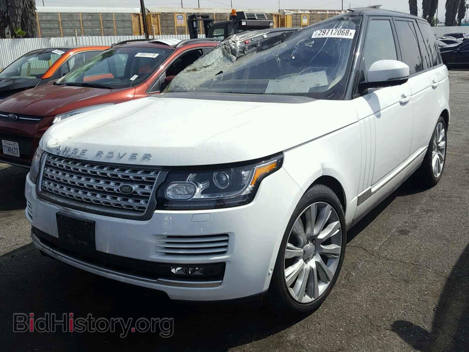2017 LAND ROVER RANGE ROVE - VIN: SALGS2FV5HA348785 - Фото 2