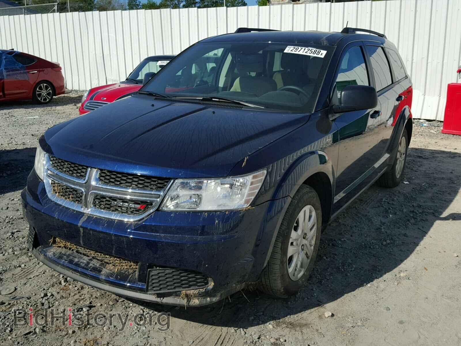 2017 DODGE JOURNEY - VIN: 3C4PDCAB4HT677765 - Фото 2