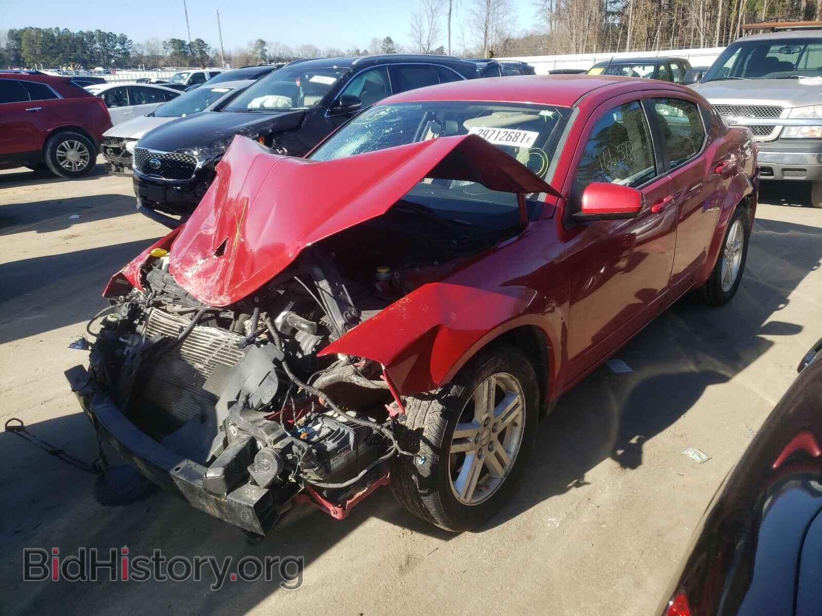 2012 DODGE AVENGER - VIN: 1C3CDZCBXCN157470 - Фото 2