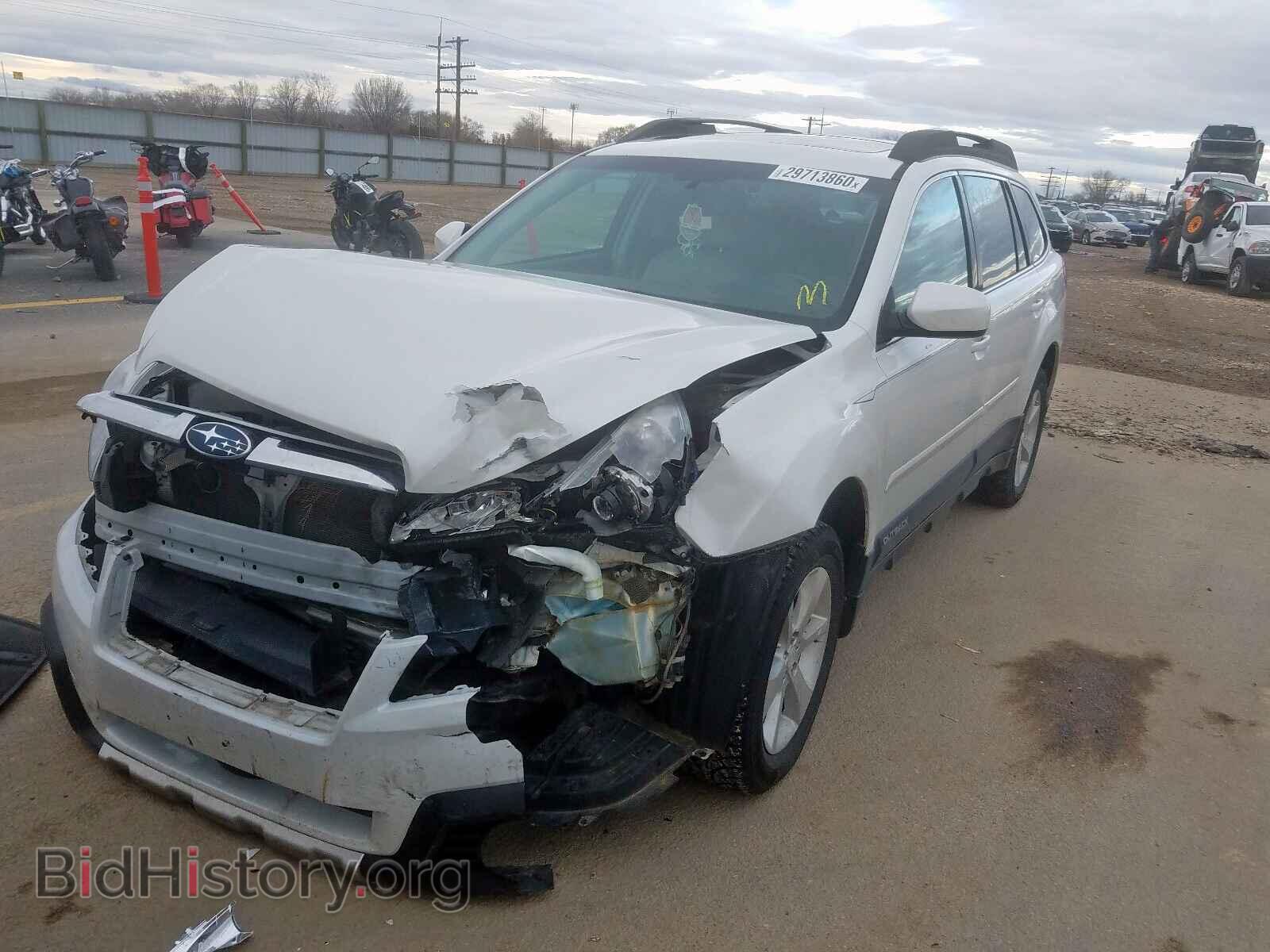 2013 SUBARU OUTBACK - VIN: 4S4BRBPC1D3203070 - Фото 2