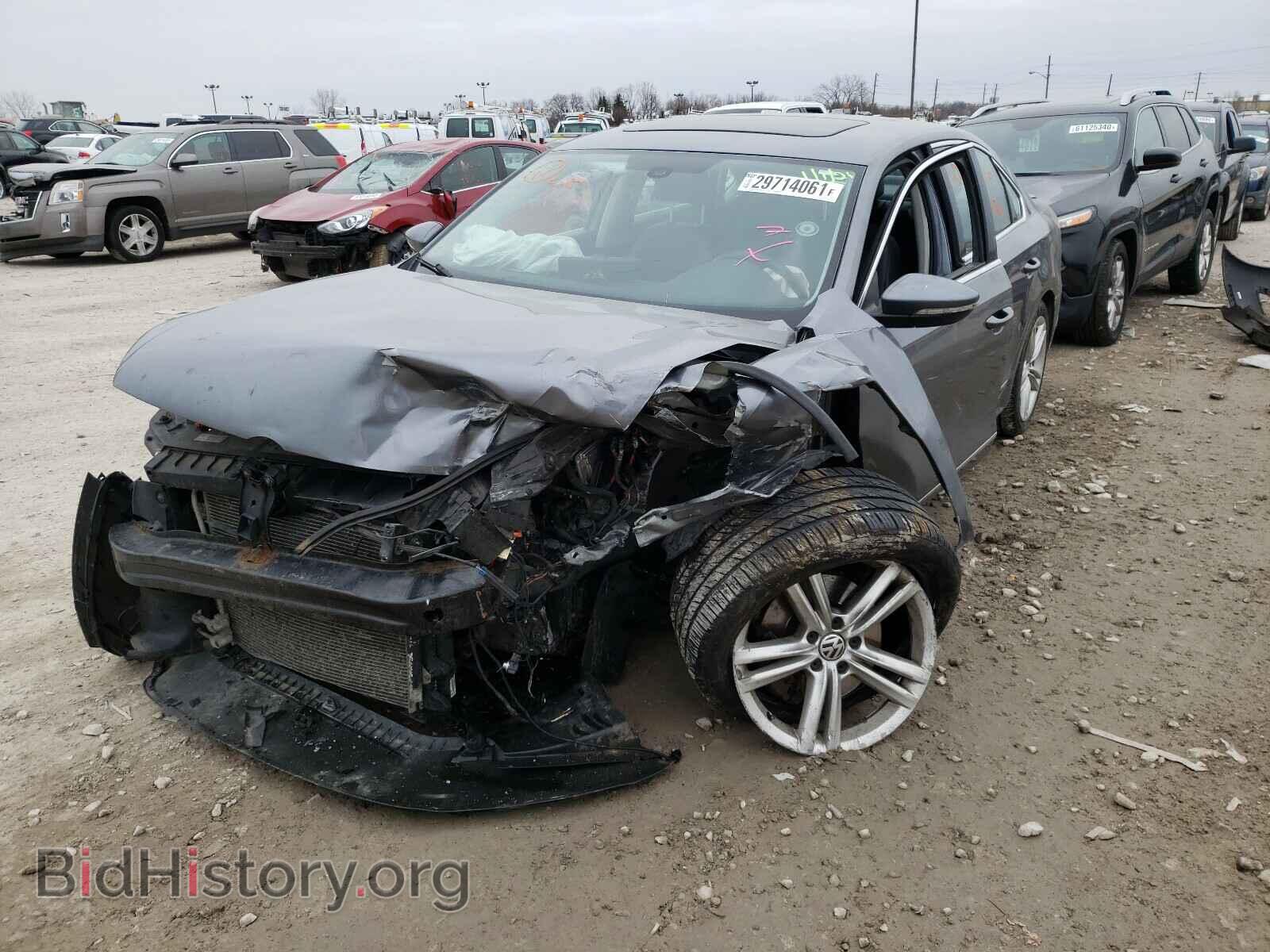 2012 VOLKSWAGEN PASSAT - VIN: 1VWCN7A32CC082054 - Фото 2