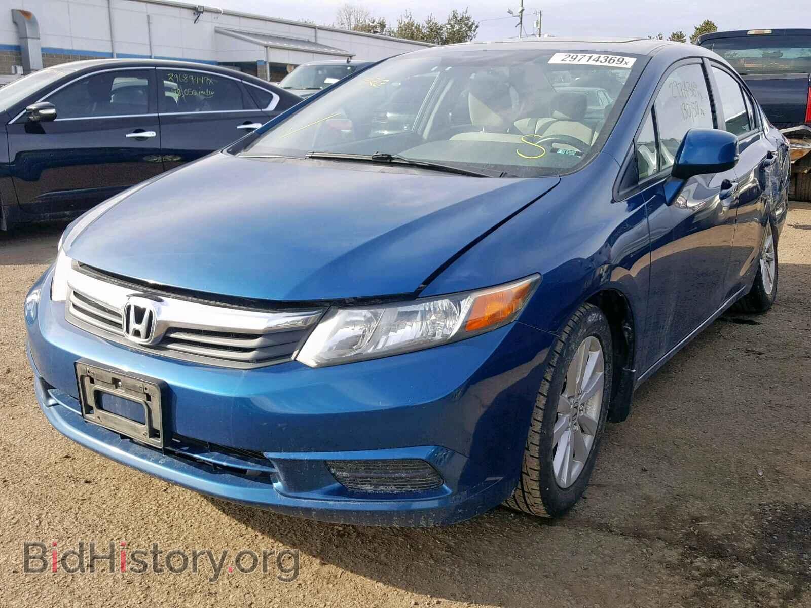 2012 HONDA CIVIC - VIN: 2HGFB2F81CH536079 - Фото 2