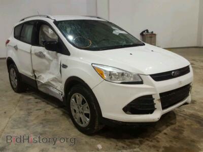 2014 Ford ESCAPE Escape S, белый — VIN 1FMCU0F74EUC06522, Copart