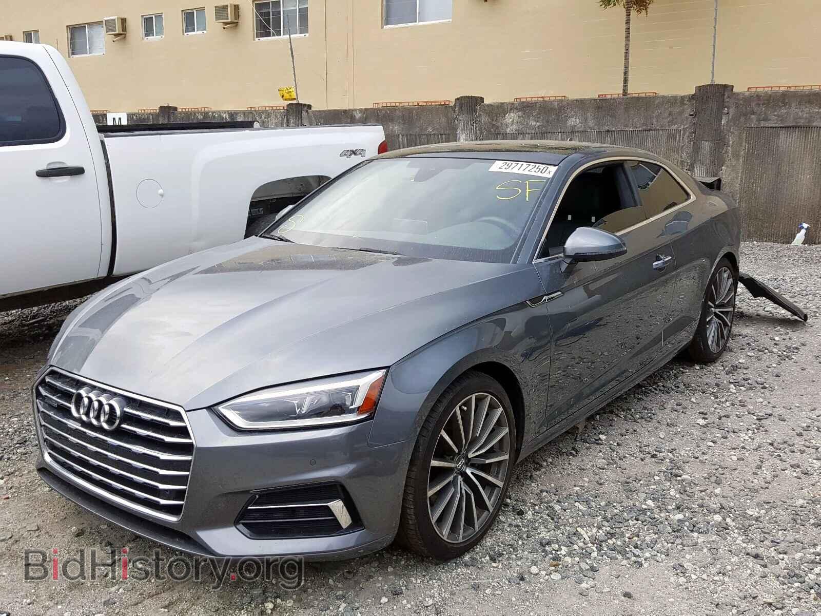 2018 AUDI A5 - VIN: WAUPNAF59JA007398 - Фото 2