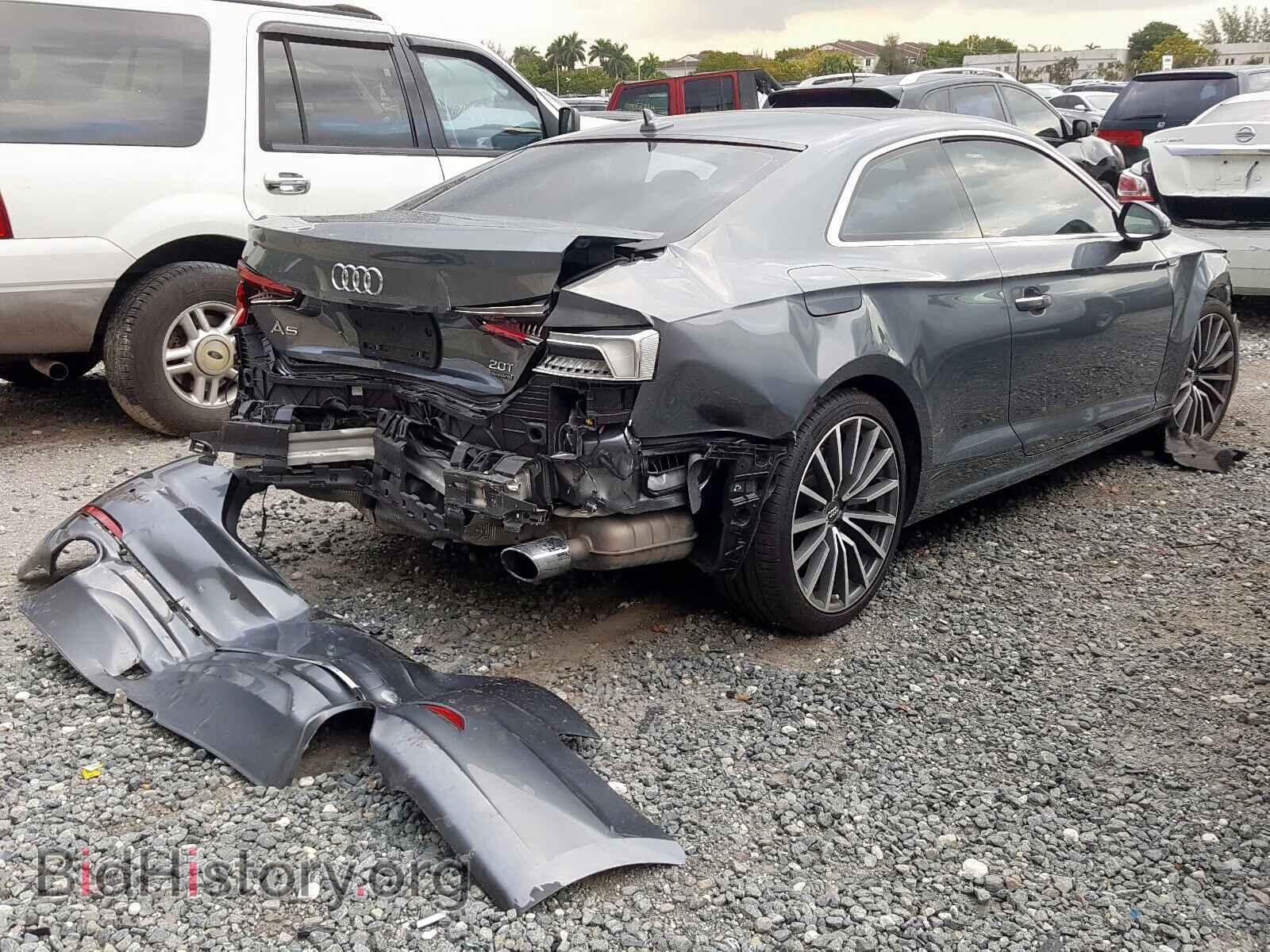 2018 AUDI A5 - VIN: WAUPNAF59JA007398 - Фото 4