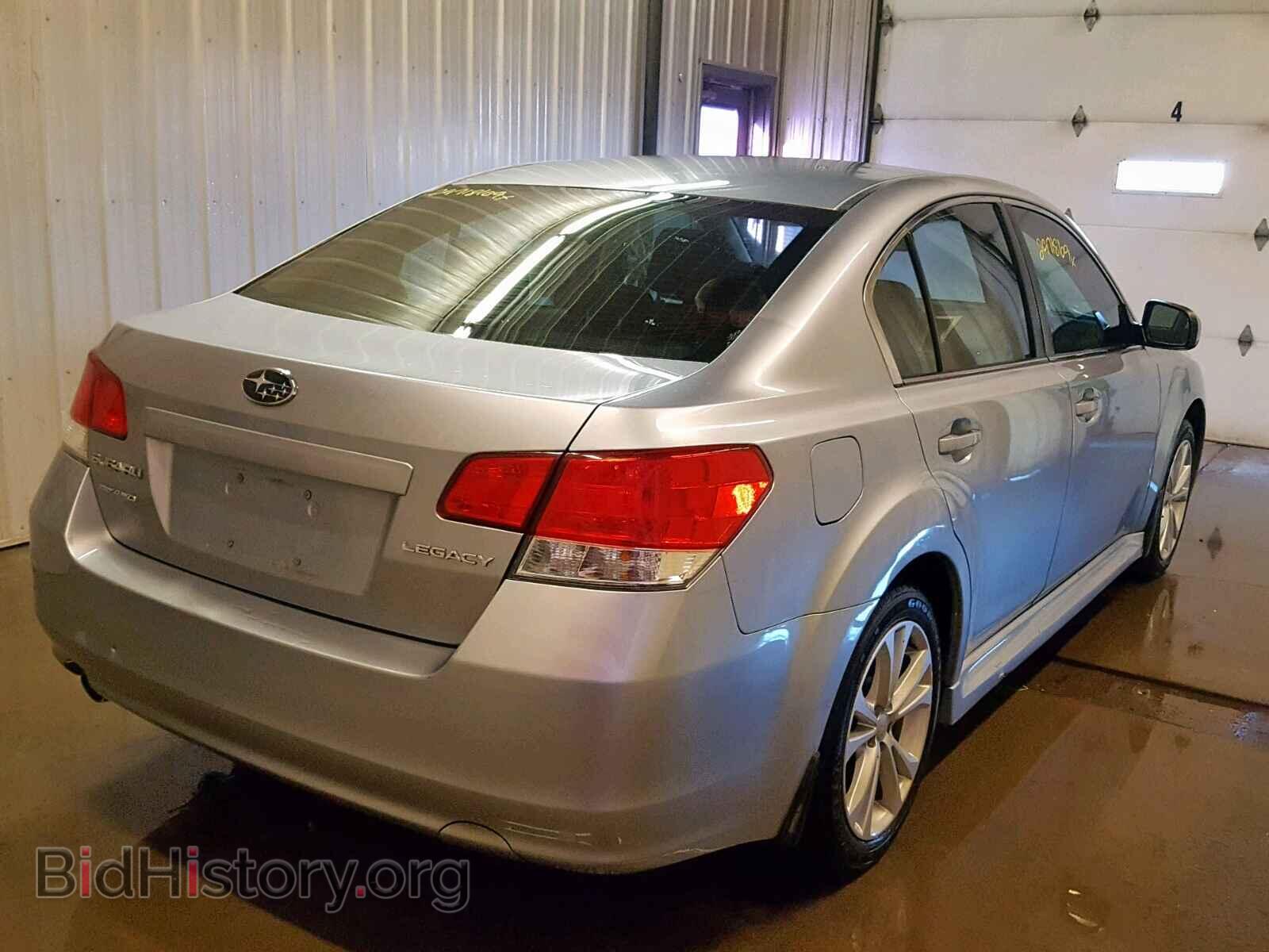 2013 SUBARU LEGACY - VIN: 4S3BMCC69D3027104 - Фото 4