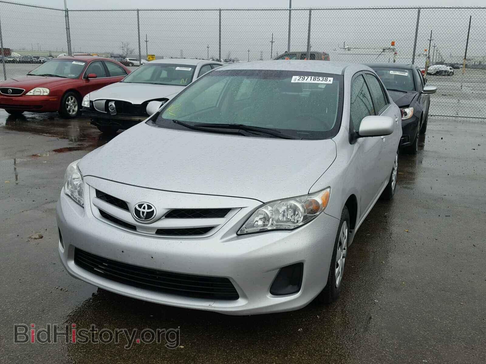 2011 TOYOTA COROLLA BA - VIN: 2T1BU4EE8BC599151 - Фото 2