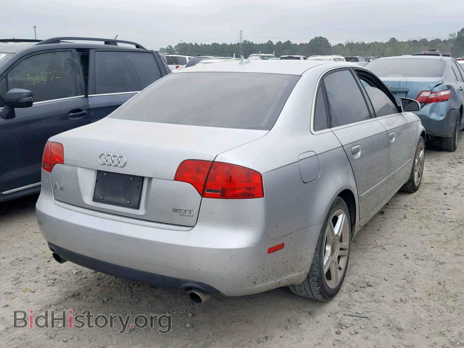 2007 AUDI A4 - VIN: WAUDF78E67A119469 - Фото 4