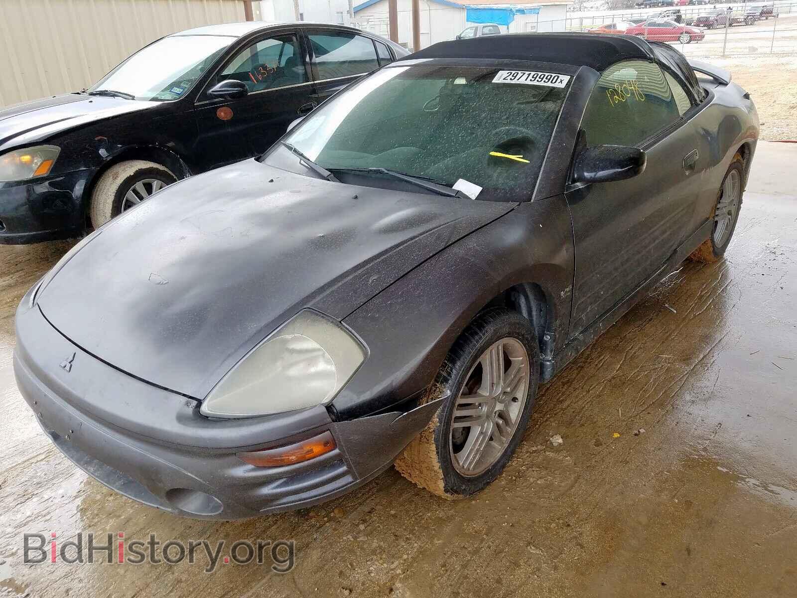 2003 MITSUBISHI ECLIPSE - VIN: 4A3AE55H23E174710 - Фото 2