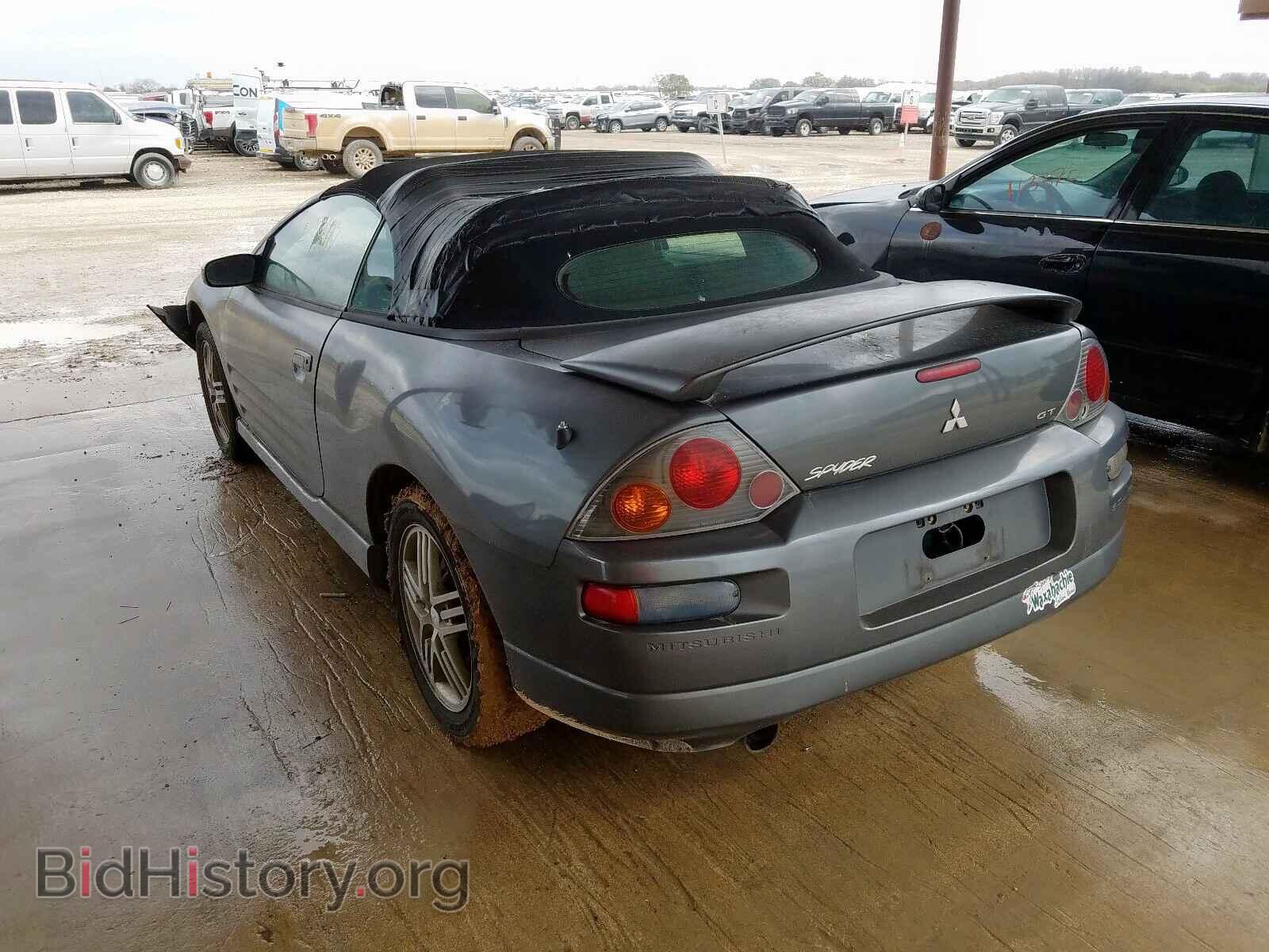 2003 MITSUBISHI ECLIPSE - VIN: 4A3AE55H23E174710 - Фото 3