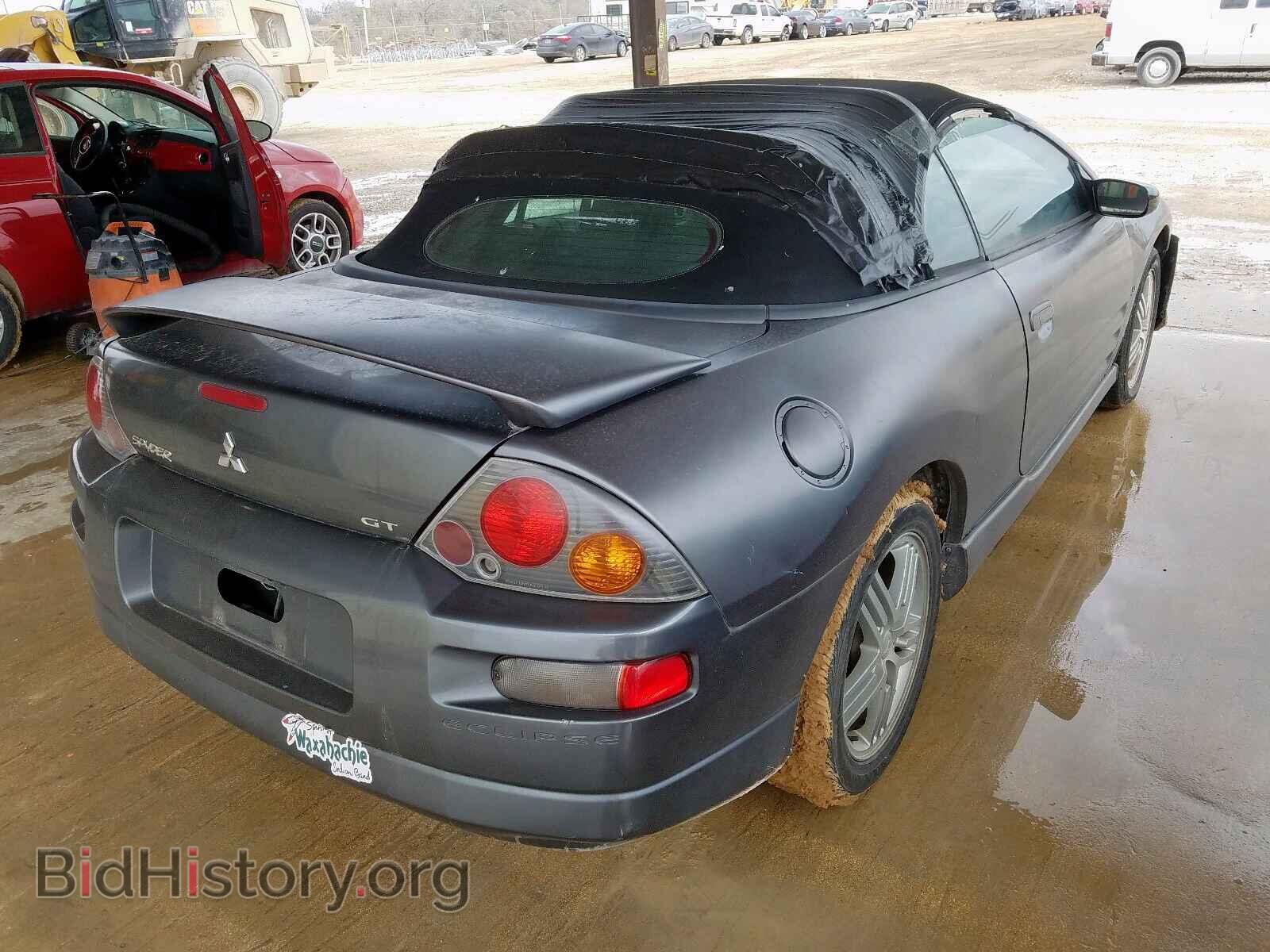 2003 MITSUBISHI ECLIPSE - VIN: 4A3AE55H23E174710 - Фото 4